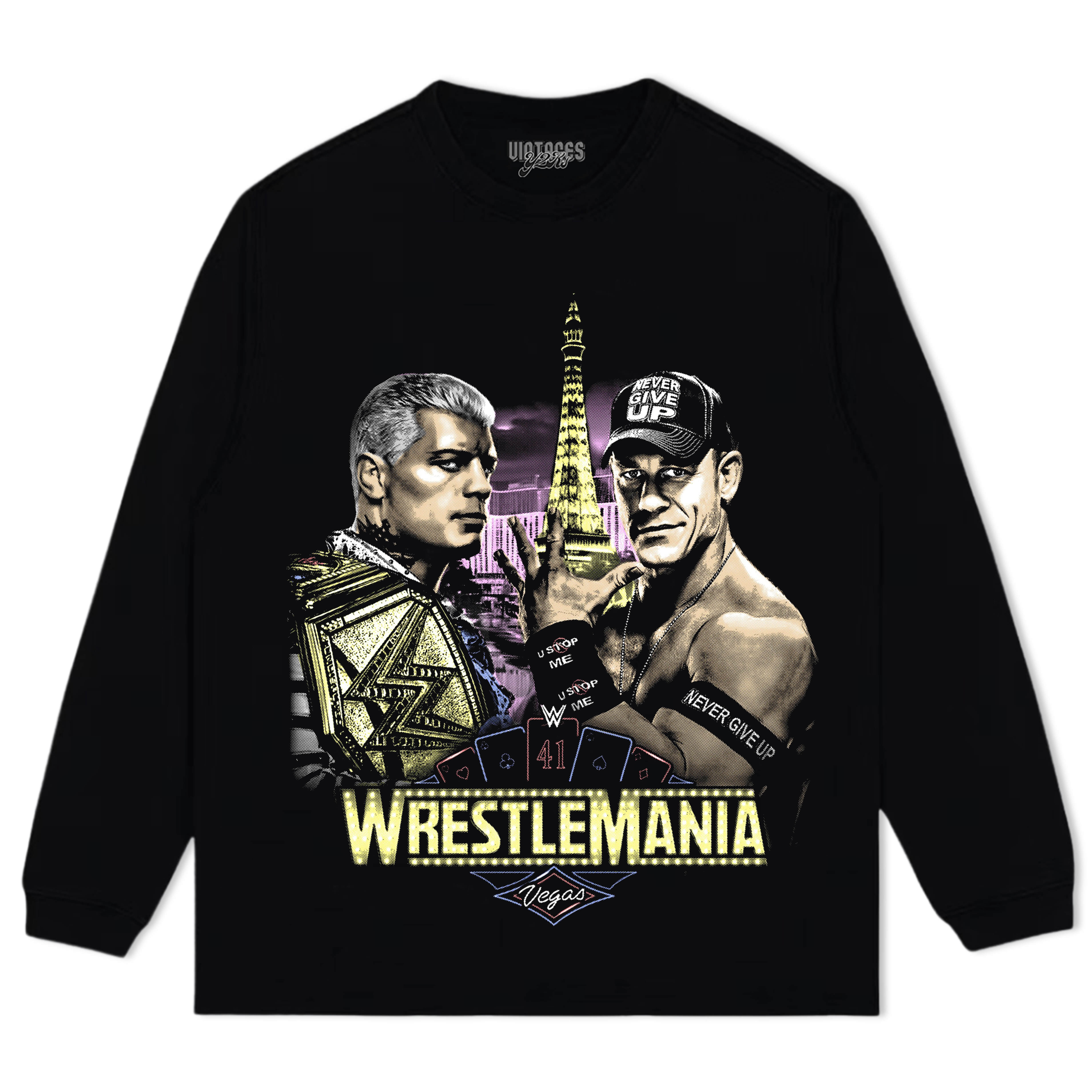 JOHN CENA & CODY RHODES VINTAGE V2 TEE & LS & HOODIE