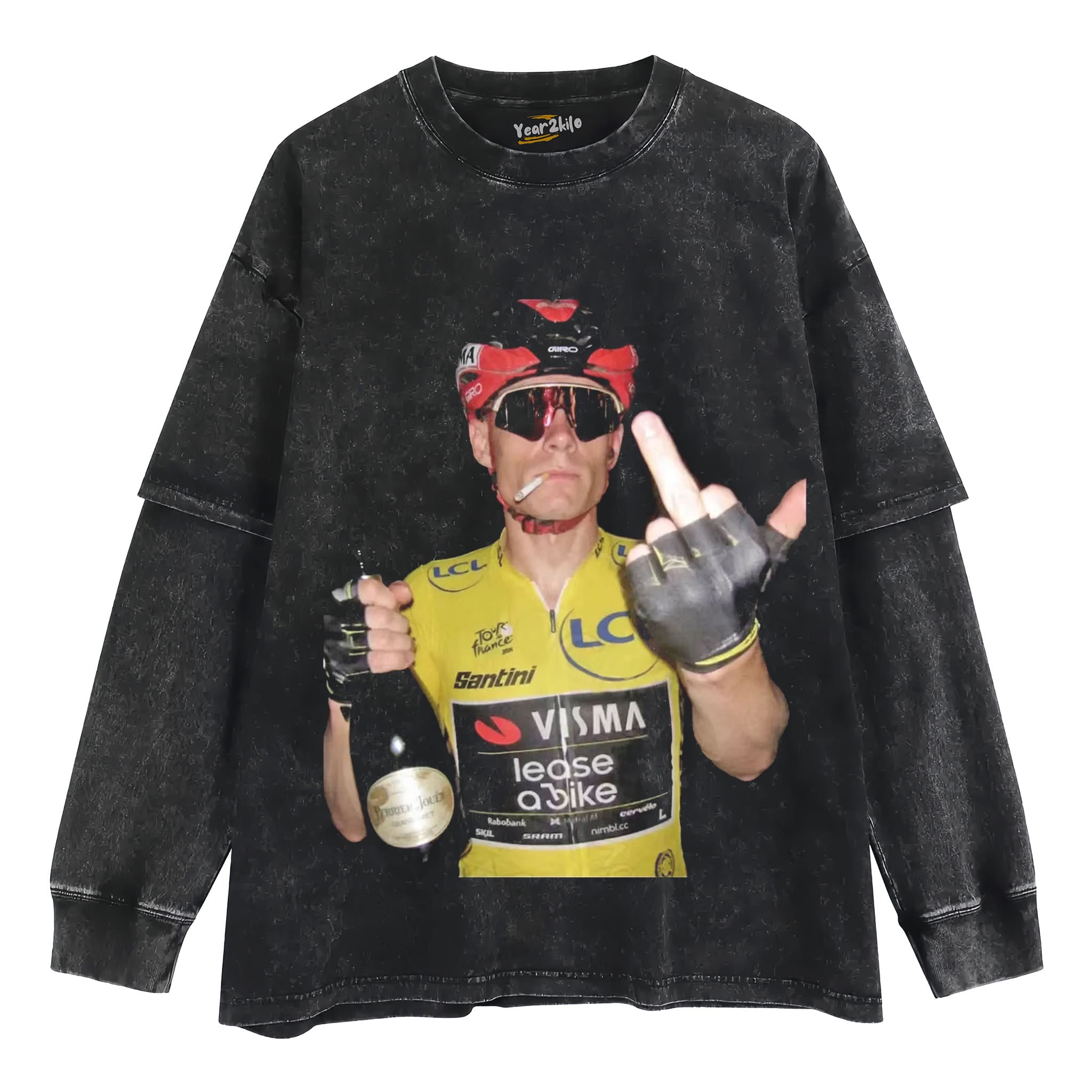 JONAS VINGEGAARD 2026 V12 TANK TOP & TEE & LONG SLEEVE & LAYERED LS & HOODIE