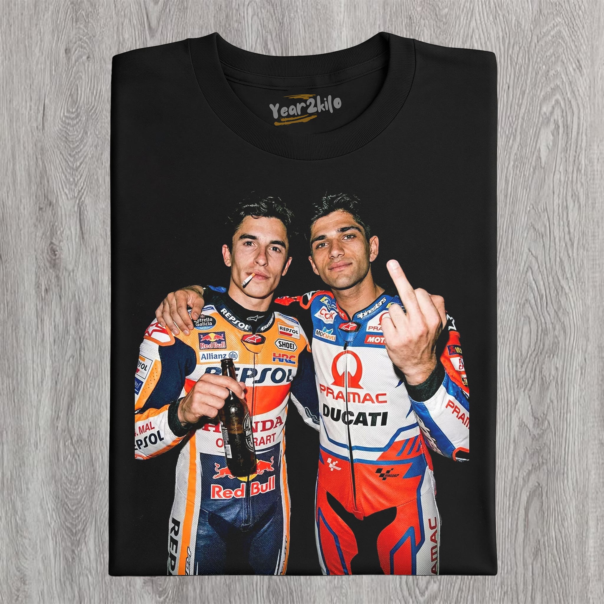 JORGE MARTÍN & MARC MÁRQUEZ MOTO GP THE SILVERSTONE SHOWDOWN TANK TOP & TEE & LONG SLEEVE & LAYERED LS & HOODIE