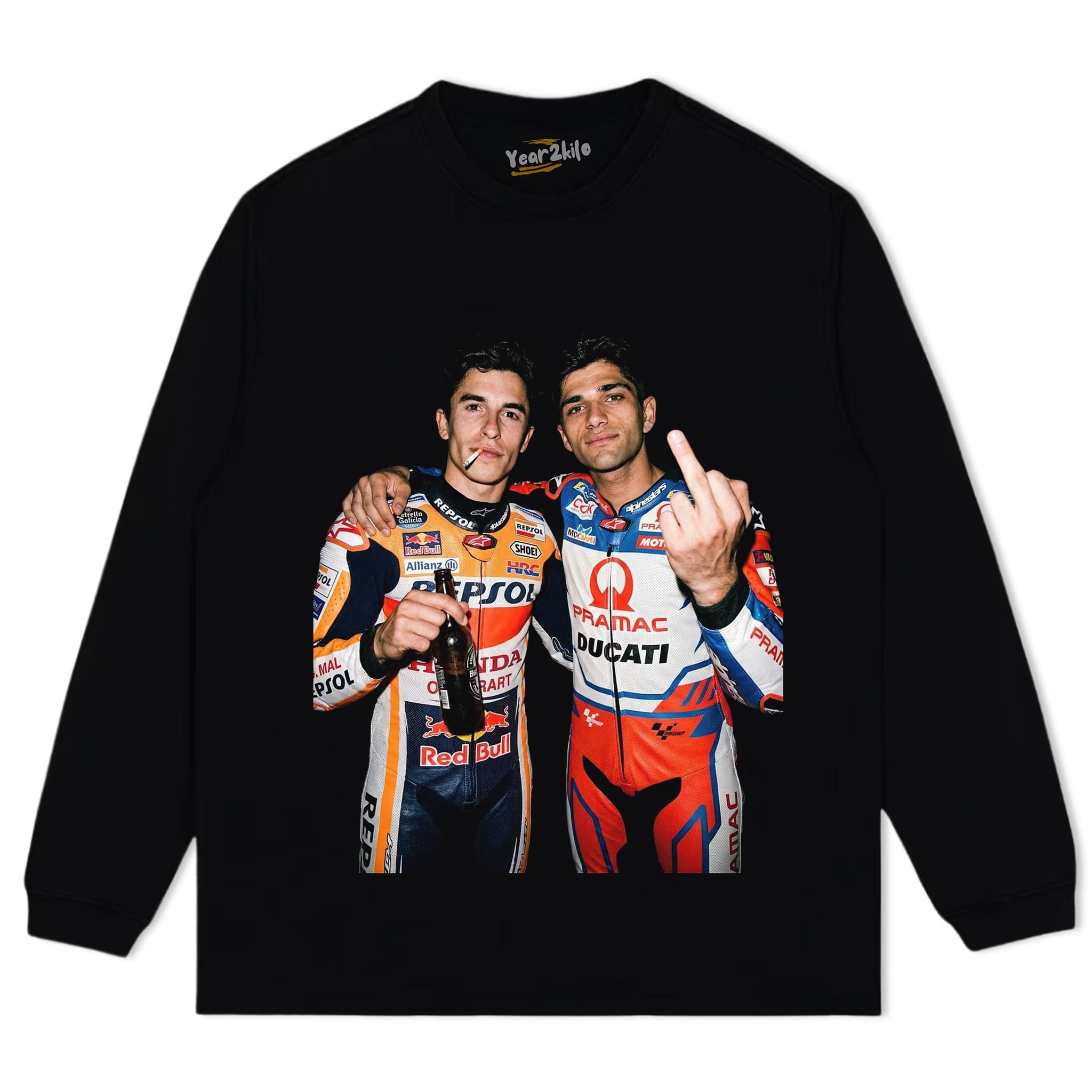 JORGE MARTÍN & MARC MÁRQUEZ MOTO GP THE SILVERSTONE SHOWDOWN TANK TOP & TEE & LONG SLEEVE & LAYERED LS & HOODIE