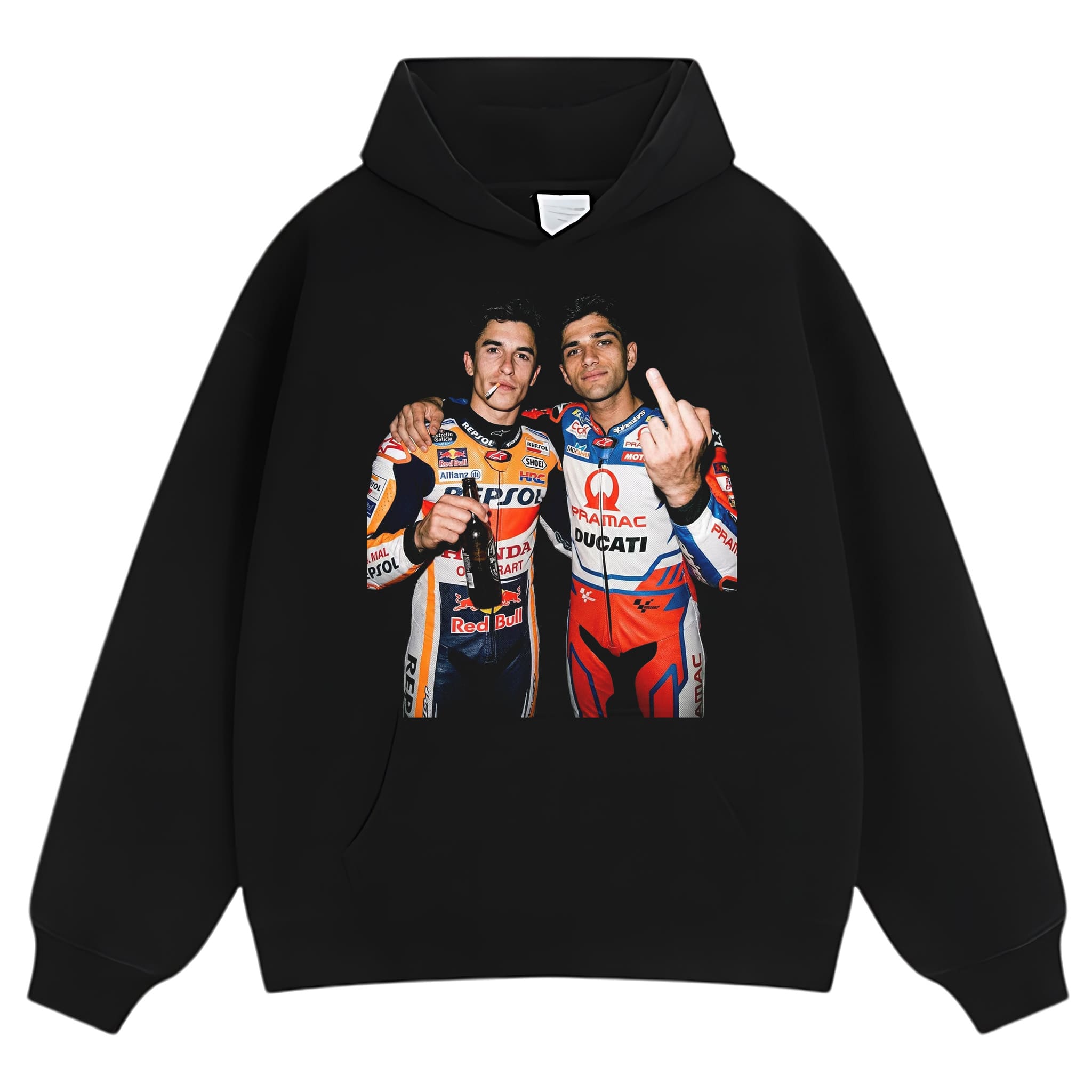 JORGE MARTÍN & MARC MÁRQUEZ MOTO GP THE SILVERSTONE SHOWDOWN TANK TOP & TEE & LONG SLEEVE & LAYERED LS & HOODIE