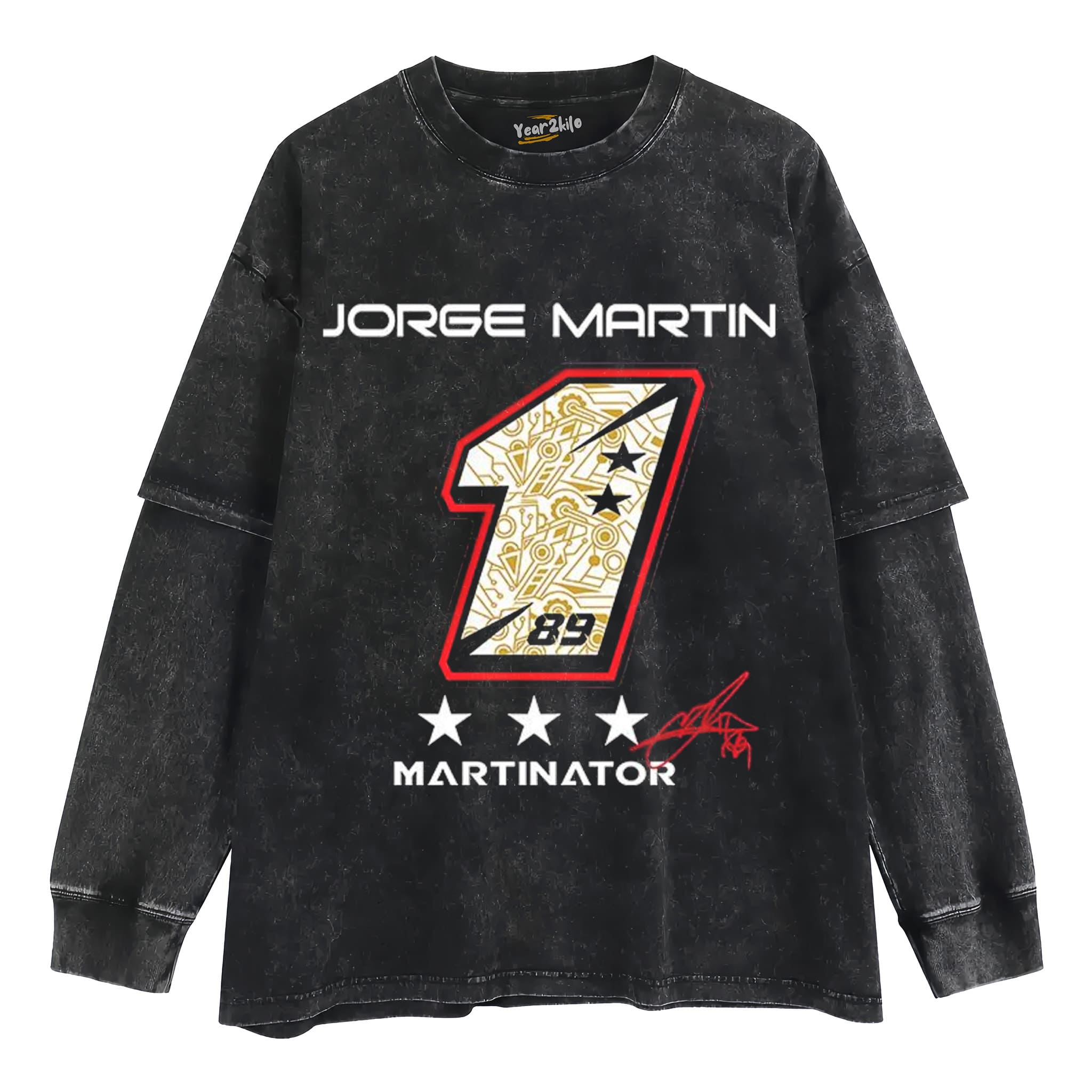 JORGE MARTÍN V2 TANK TOP & TEE & LONG SLEEVE & LAYERED LS & HOODIE