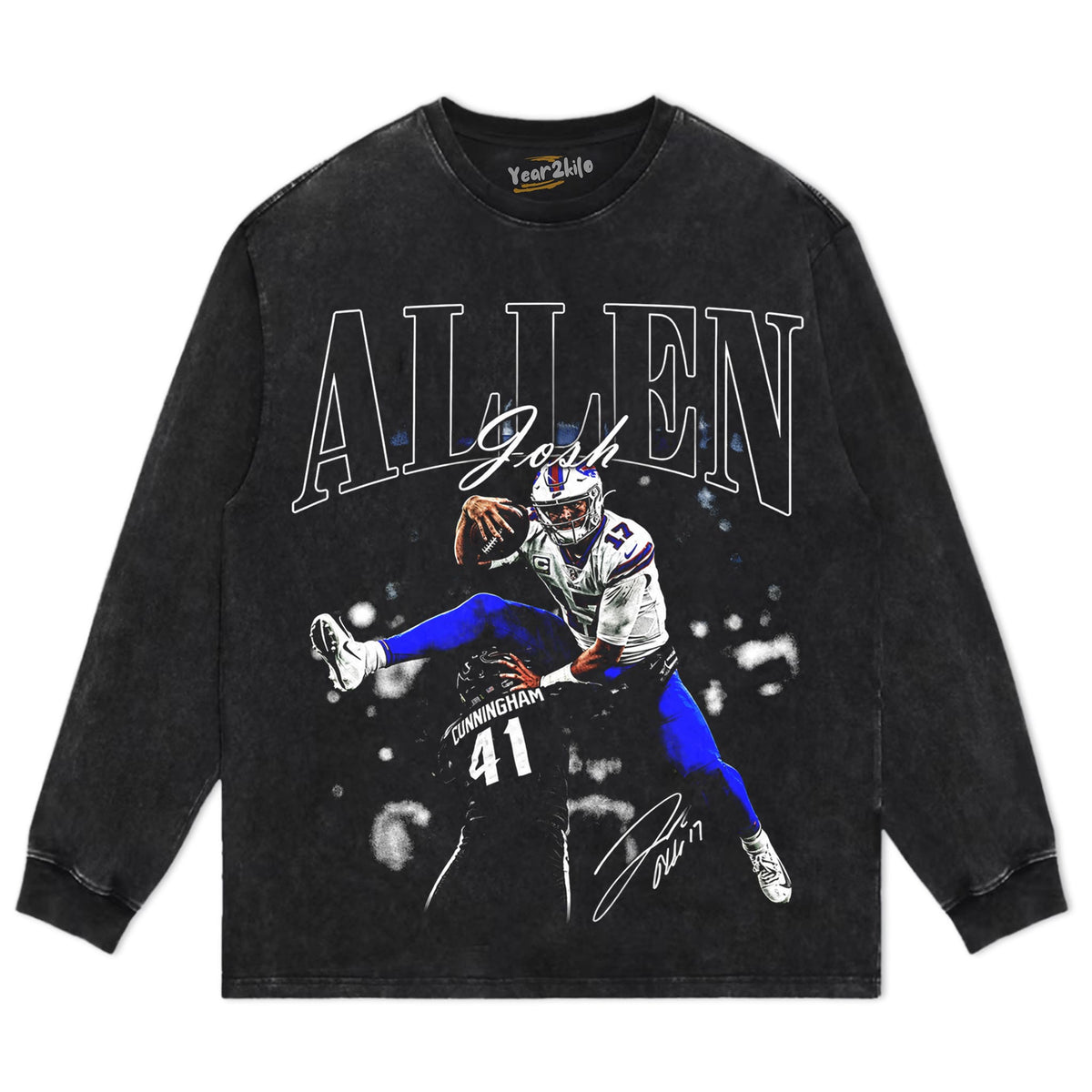 JOSH ALLEN FOOTBALL TANK TOP & TEE & LONG SLEEVE & LAYERED LS & HOODIE