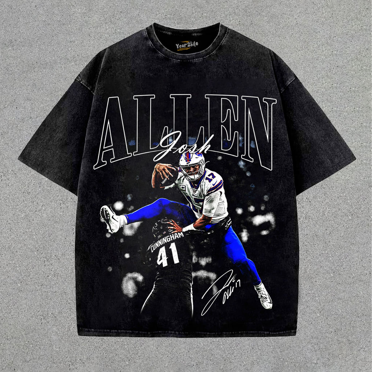 JOSH ALLEN FOOTBALL TANK TOP & TEE & LONG SLEEVE & LAYERED LS & HOODIE