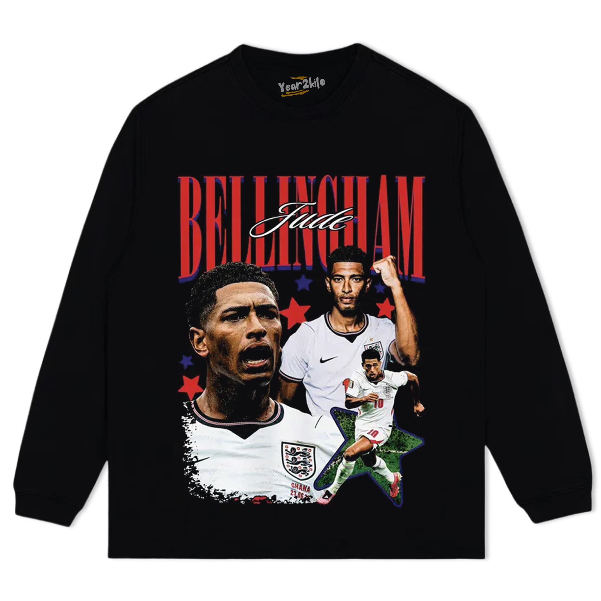 JUDE BELLINGHAM VINTAGE TANK TOP & TEE & LONG SLEEVE & LAYERED LS & HOODIE