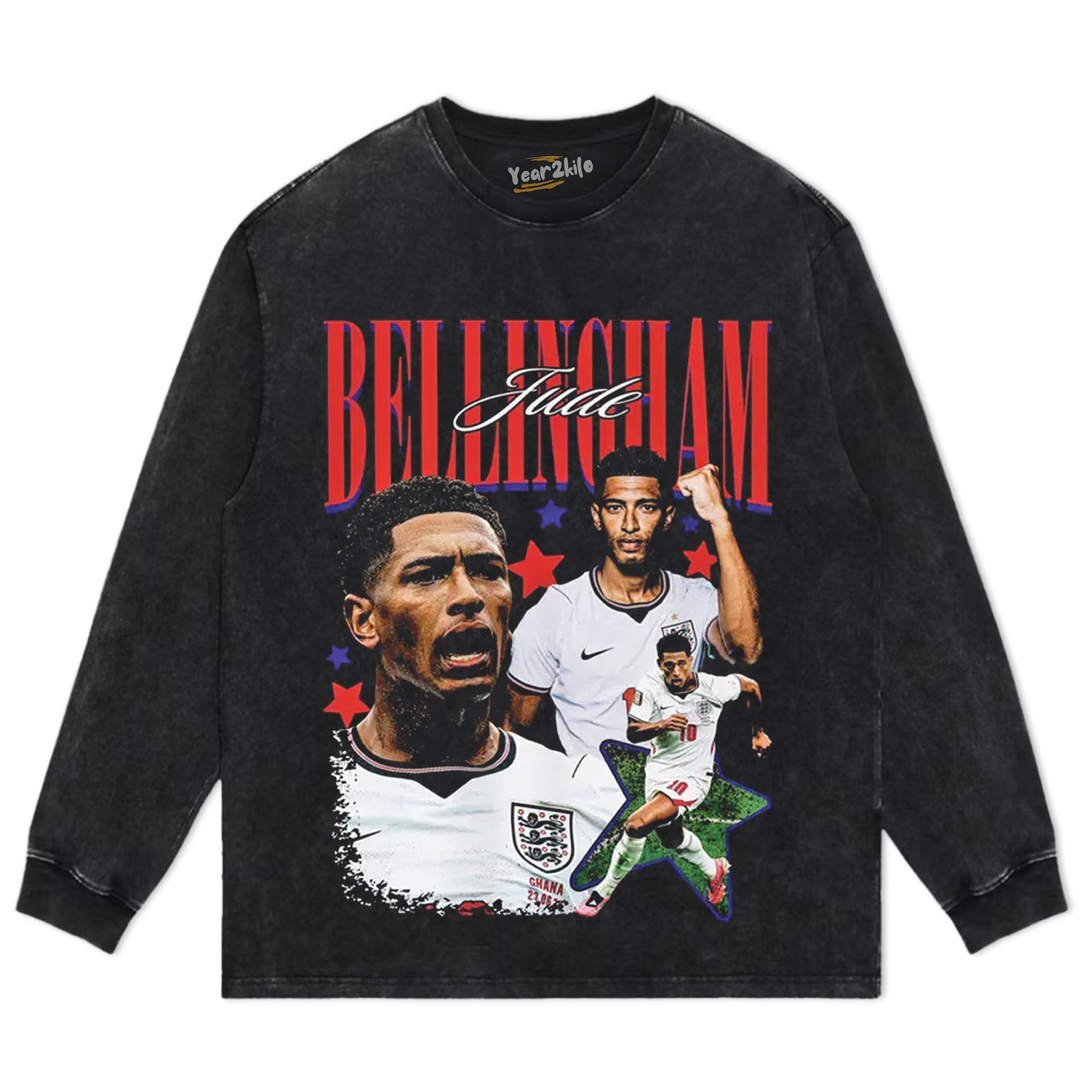 JUDE BELLINGHAM VINTAGE TANK TOP & TEE & LONG SLEEVE & LAYERED LS & HOODIE