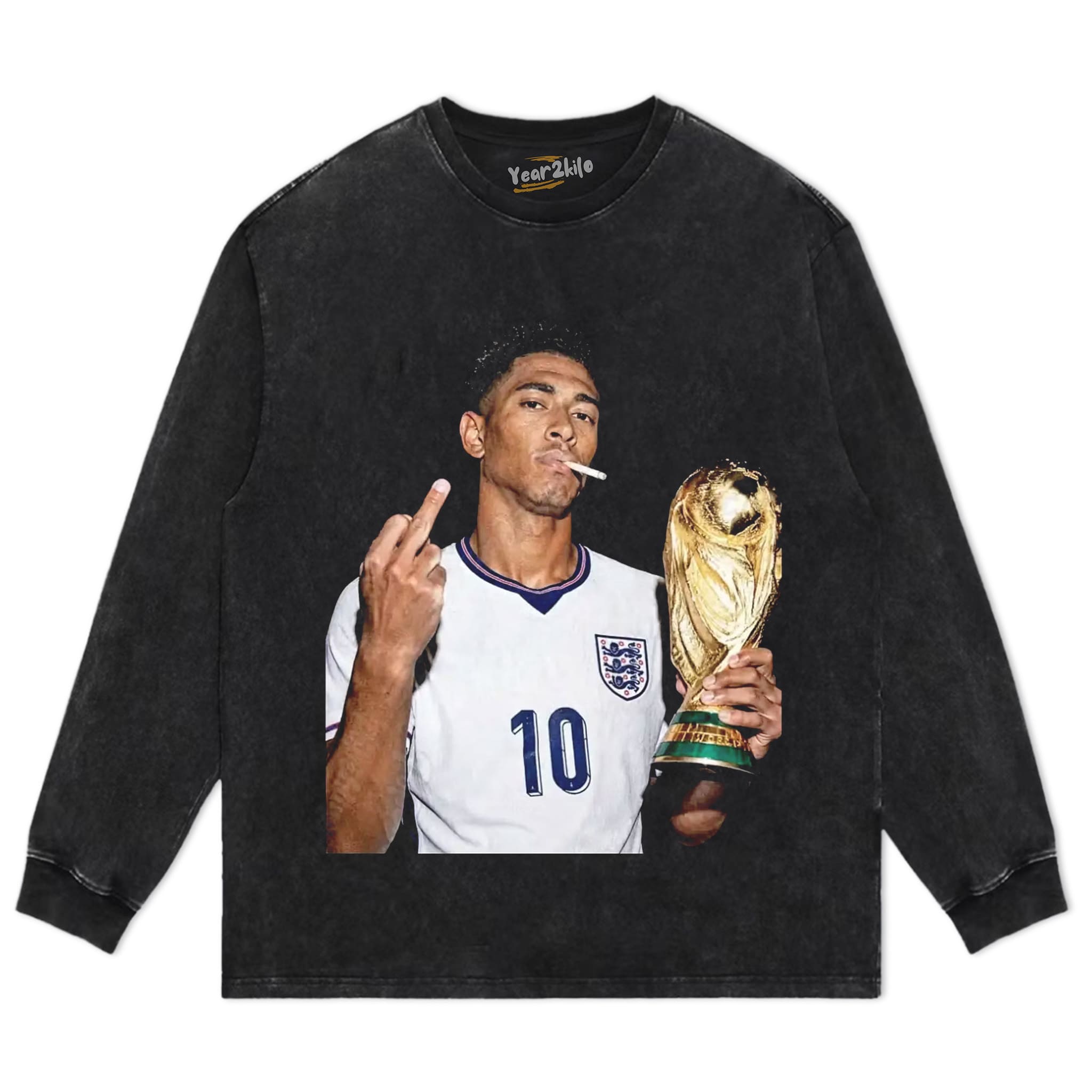 JUDE BELLINGHAM ENGLAND V1 TANK TOP & TEE & LONG SLEEVE & LAYERED LS & HOODIE