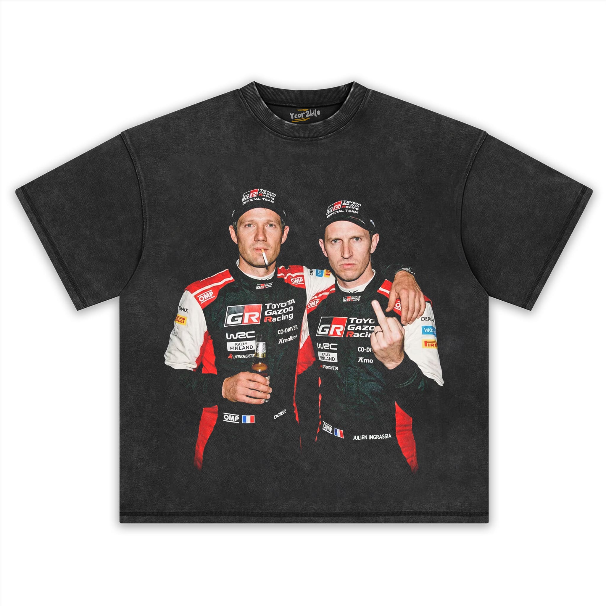 JULIEN INGRASSIA & SÉBASTIEN OGIER｜WRC V1 TANK TOP & TEE & LONG SLEEVE & LAYERED LS & HOODIE