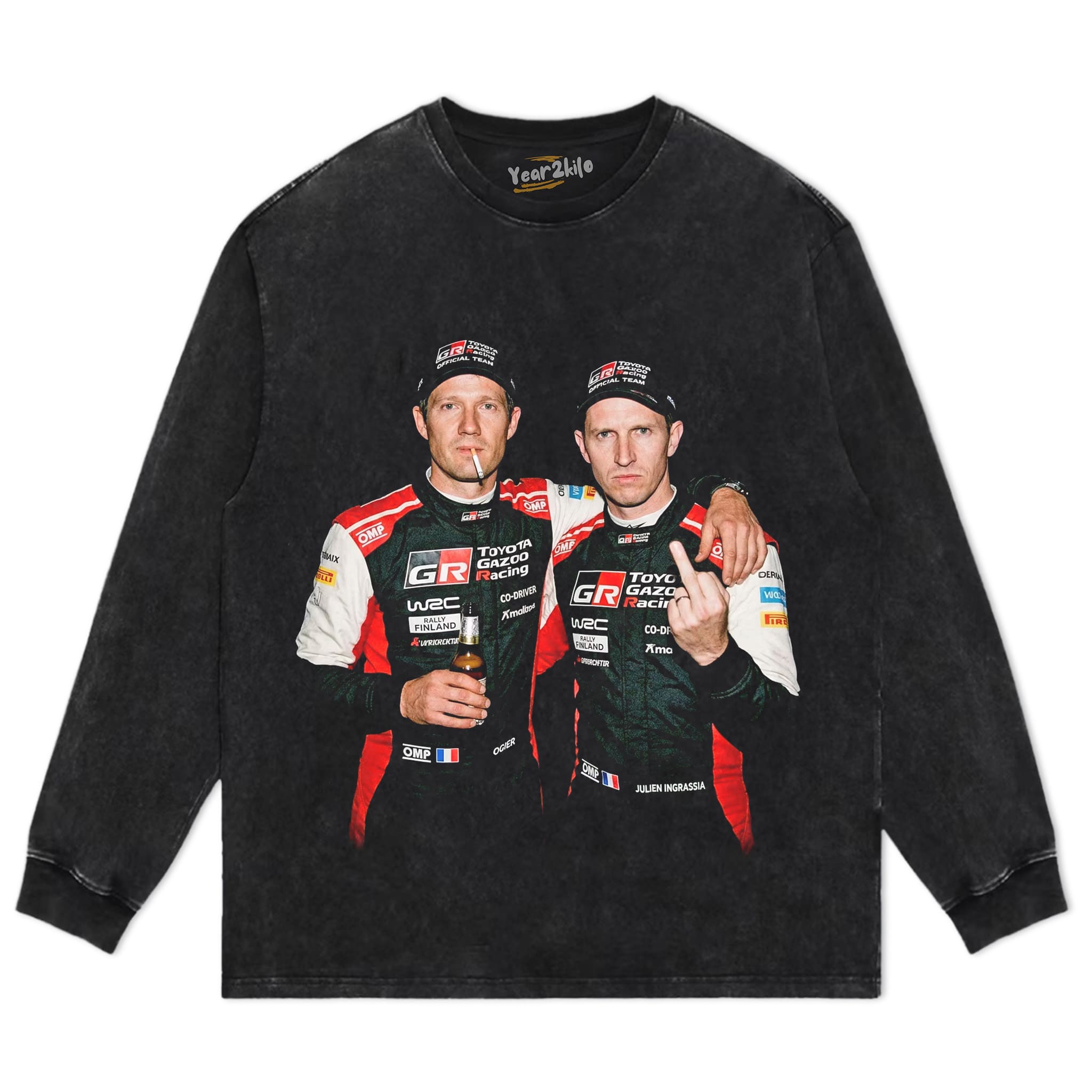 JULIEN INGRASSIA & SÉBASTIEN OGIER｜WRC V1 TANK TOP & TEE & LONG SLEEVE & LAYERED LS & HOODIE