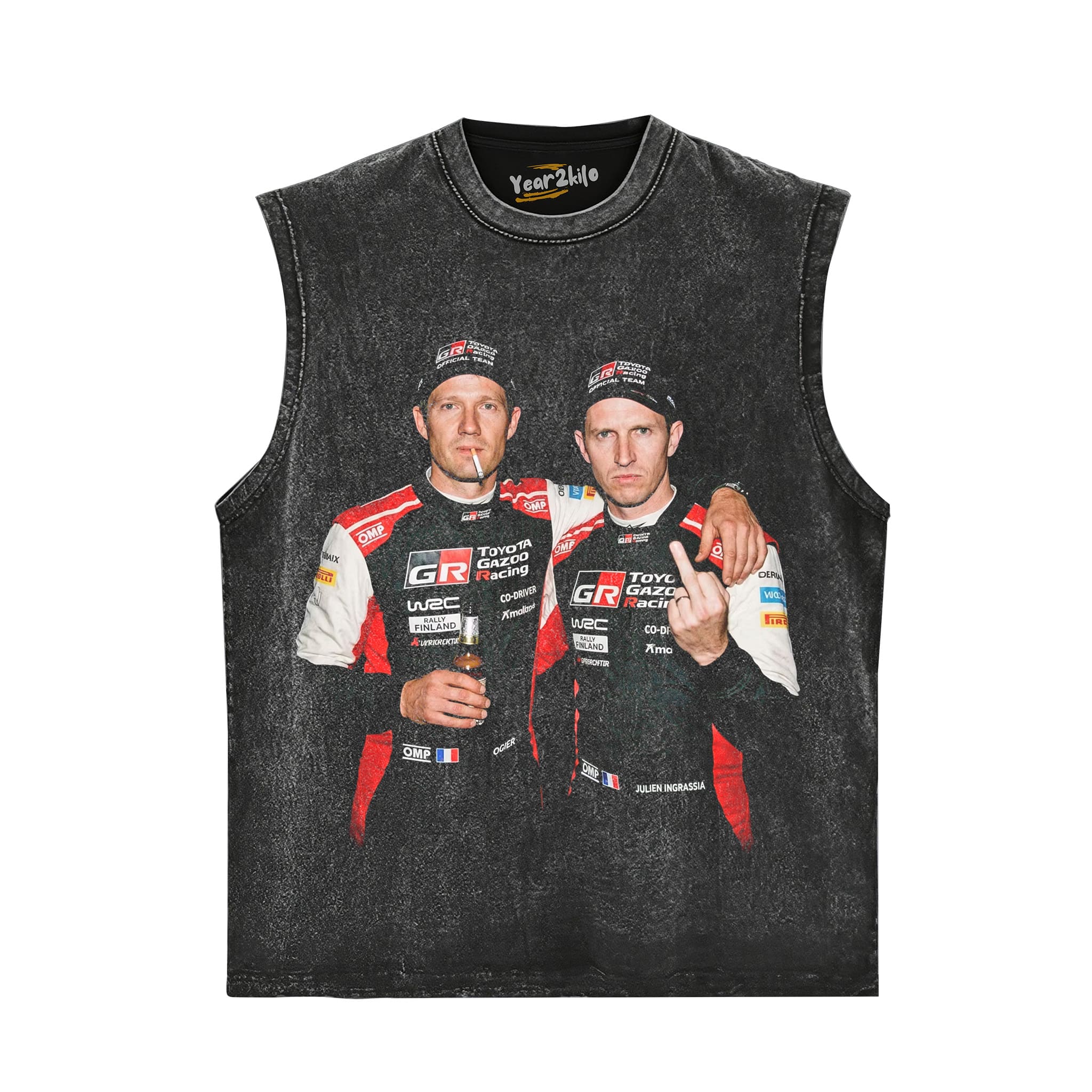JULIEN INGRASSIA & SÉBASTIEN OGIER｜WRC V1 TANK TOP & TEE & LONG SLEEVE & LAYERED LS & HOODIE