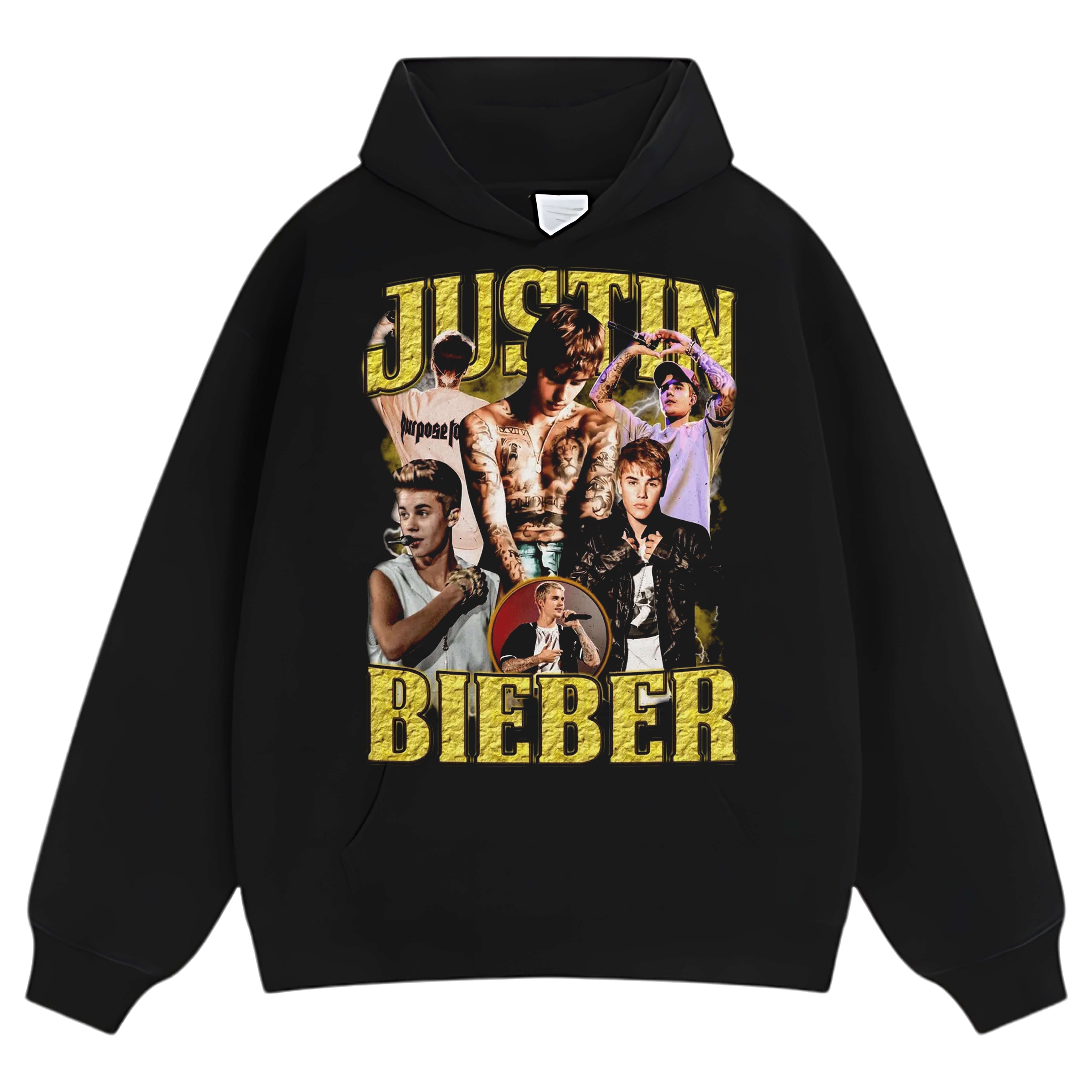 JUSTIN BIEBER VINTAGE TEE  & LS & HOODIE