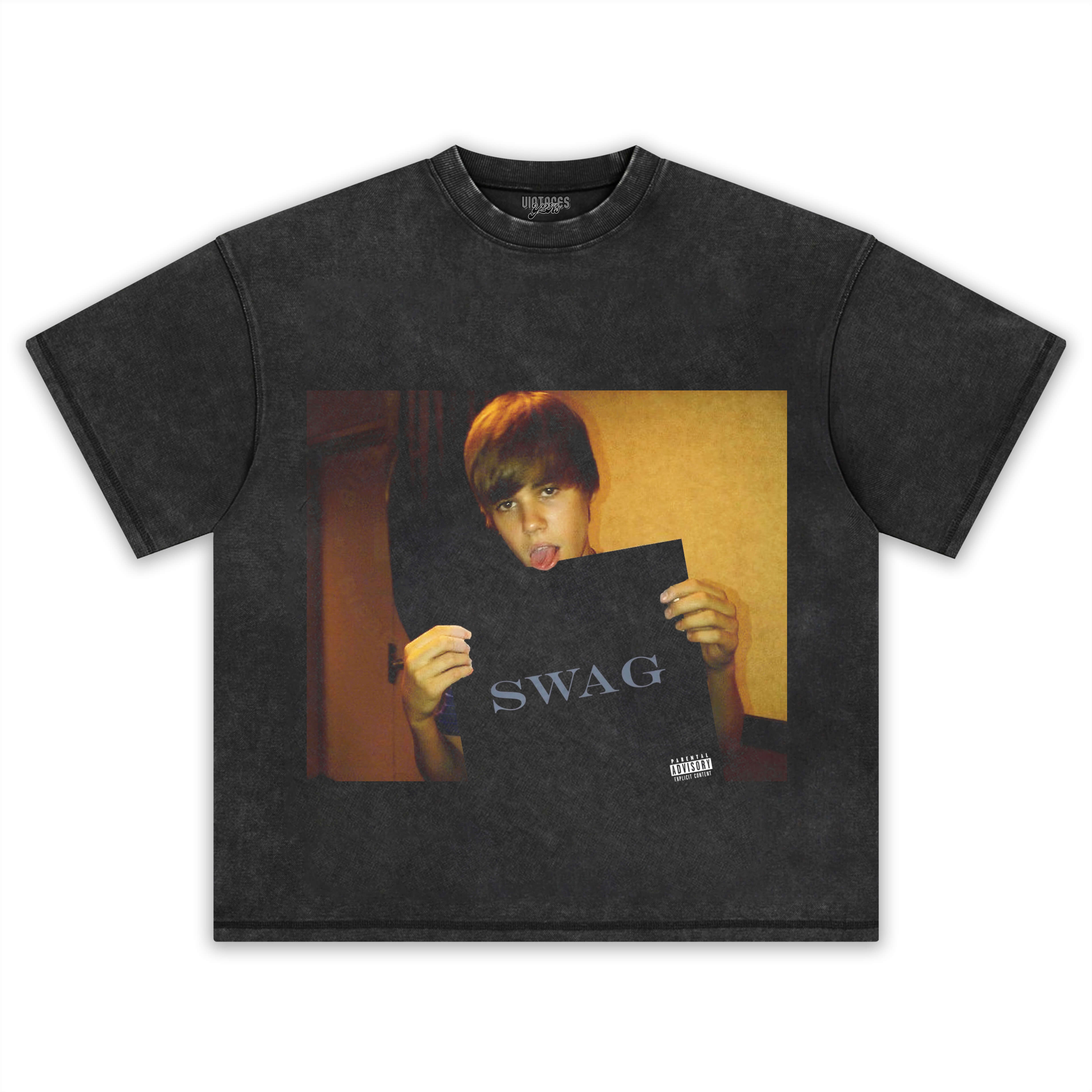 JUSTIN BIEBER & SWAG V8 TEE
