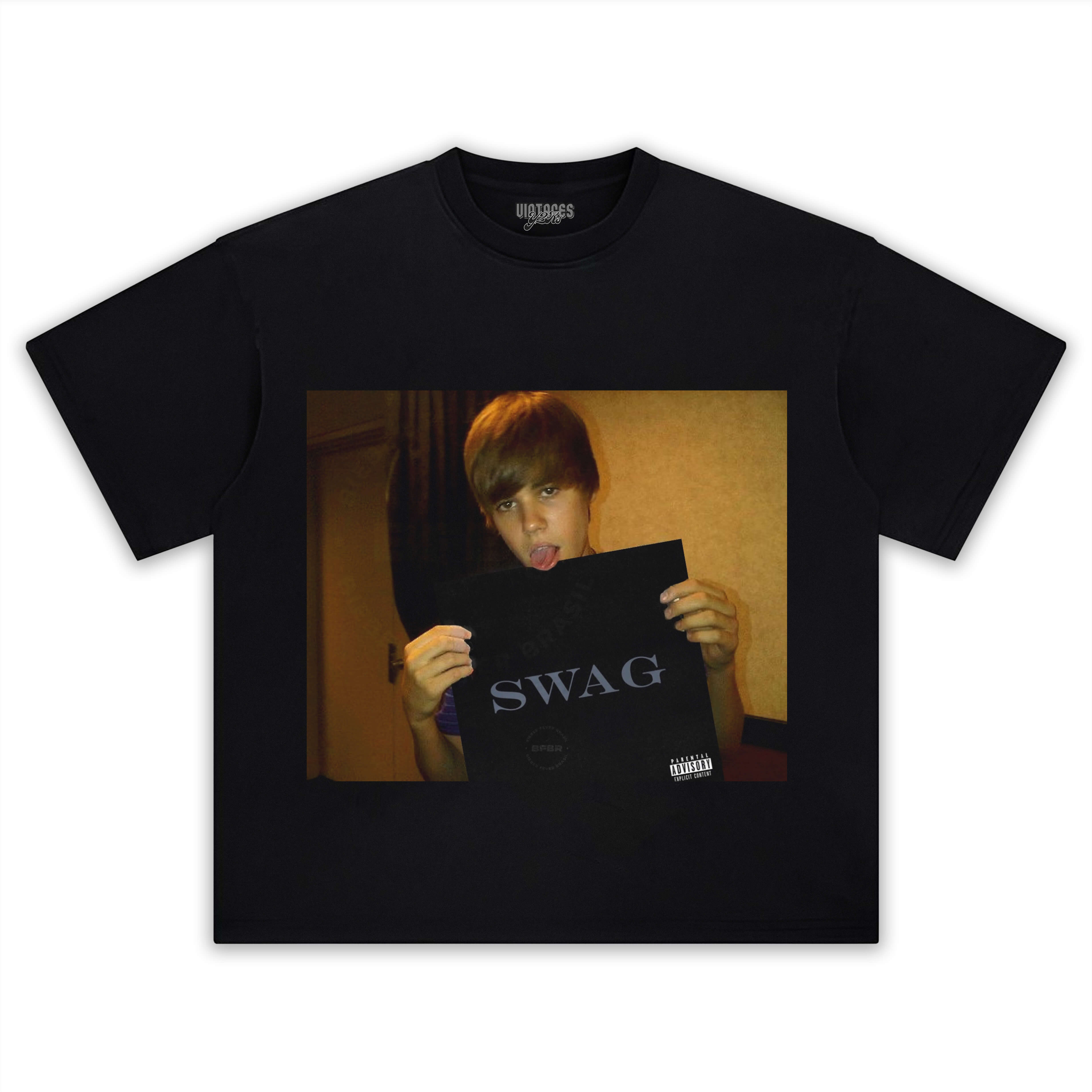 JUSTIN BIEBER & SWAG V8 TEE