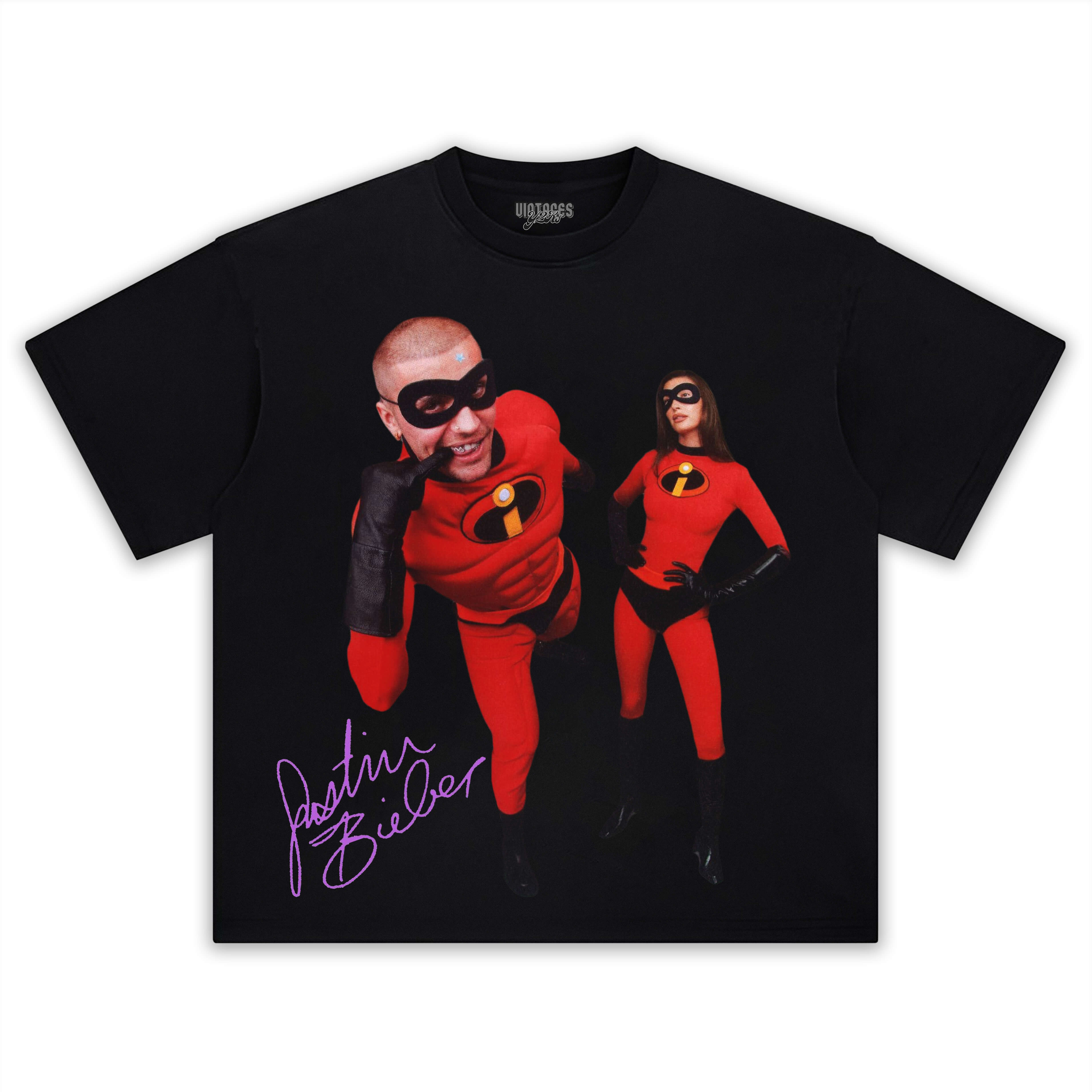 JUSTIN BIEBER & THE INCREDIBLES TEE & LS & HOODIE