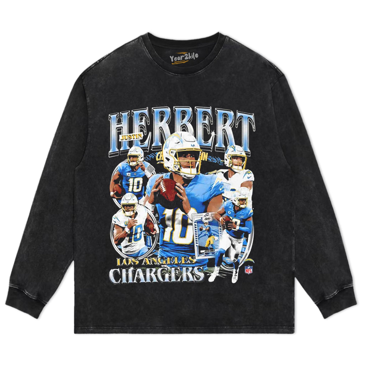 JUSTIN HERBERT TANK TOP & TEE & LONG SLEEVE & LAYERED LS & HOODIE