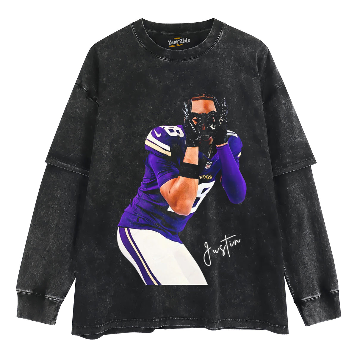 JUSTIN JEFFERSON TANK TOP & TEE & LONG SLEEVE & LAYERED LS & HOODIE