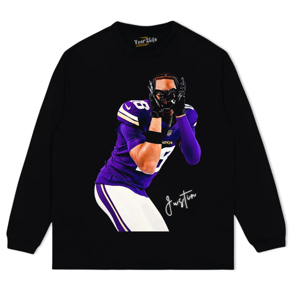JUSTIN JEFFERSON TANK TOP & TEE & LONG SLEEVE & LAYERED LS & HOODIE