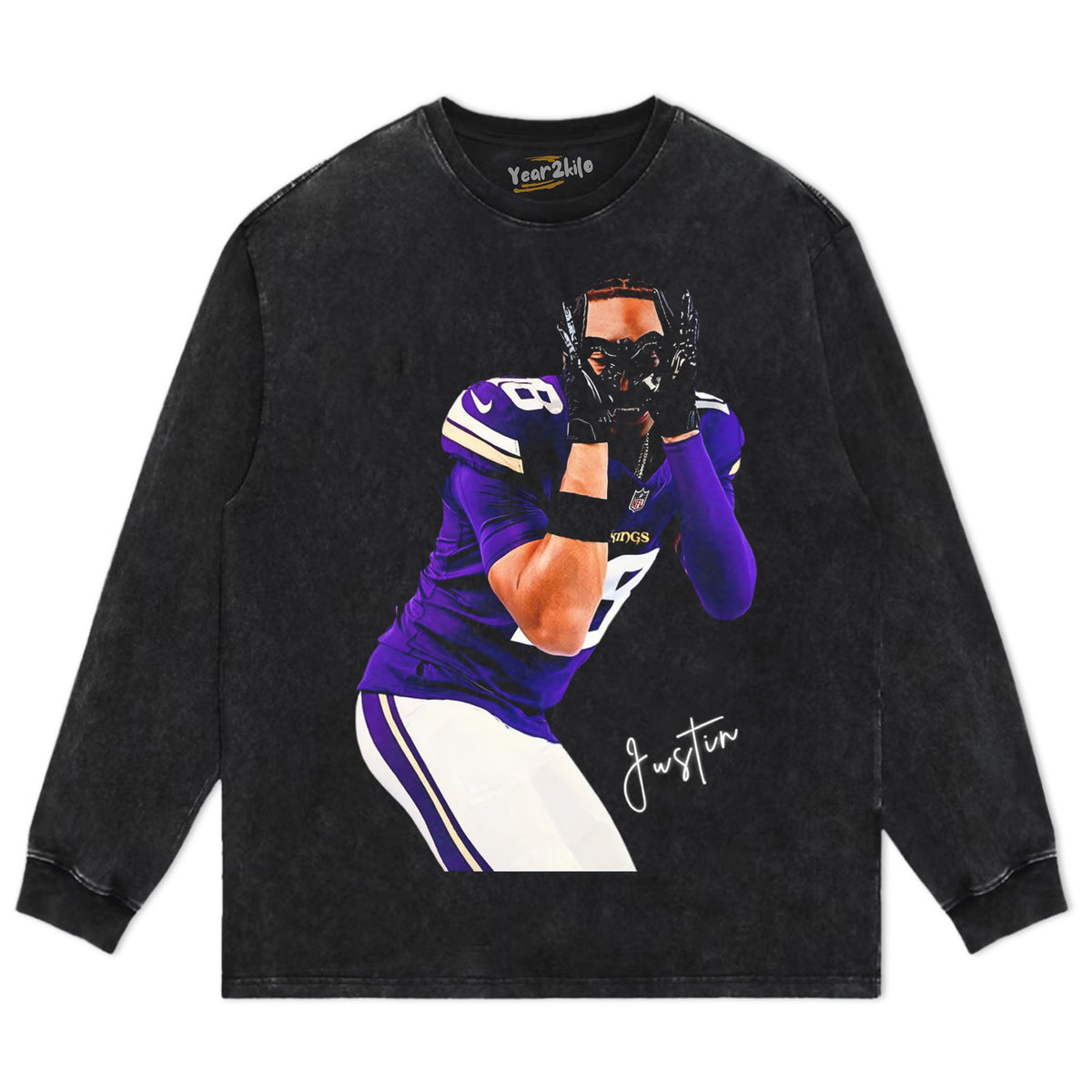 JUSTIN JEFFERSON TANK TOP & TEE & LONG SLEEVE & LAYERED LS & HOODIE