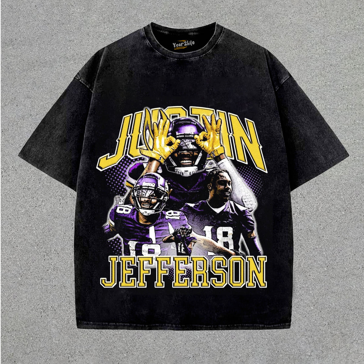 JUSTIN JEFFERSON V2 TANK TOP & TEE & LONG SLEEVE & LAYERED LS & HOODIE
