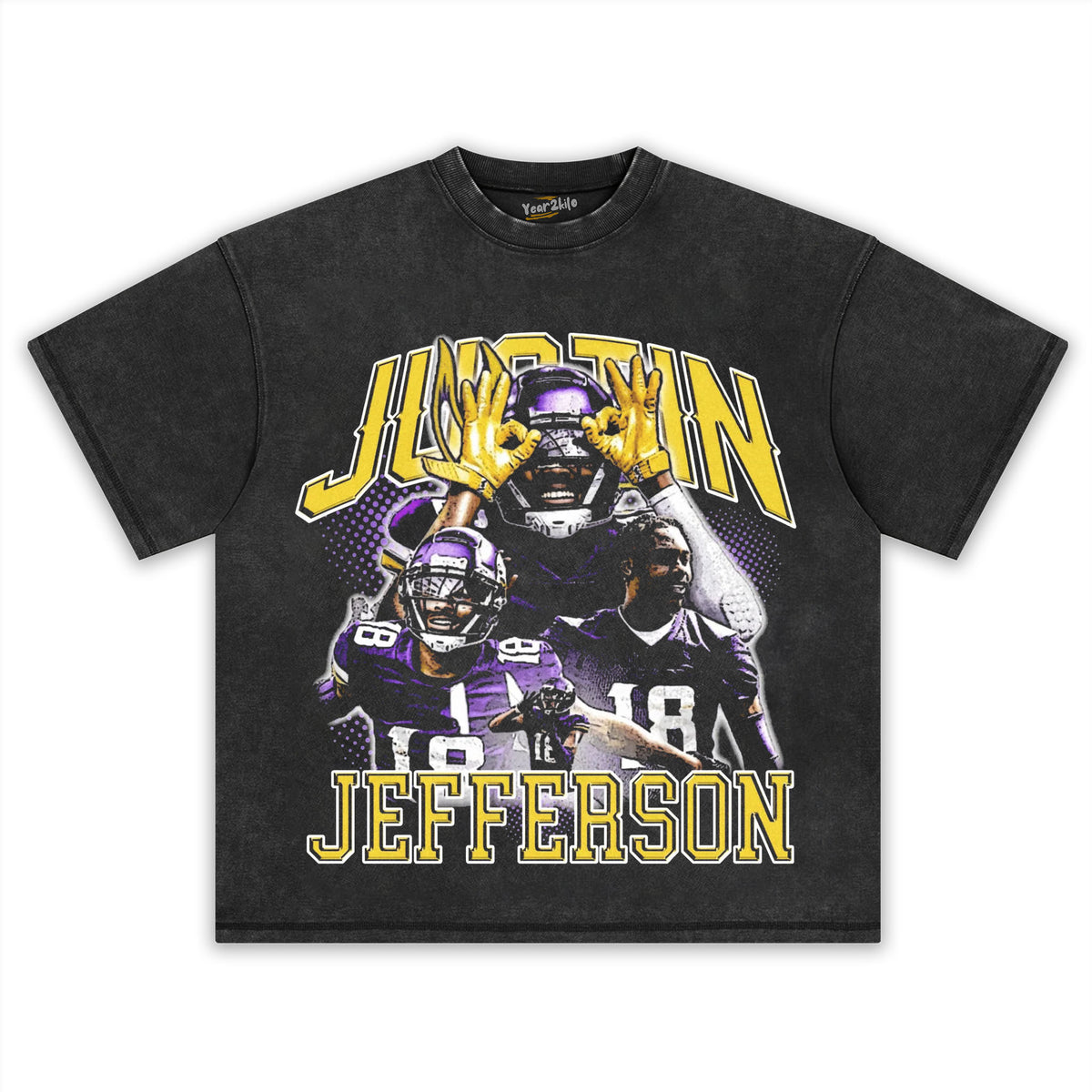 JUSTIN JEFFERSON V2 TANK TOP & TEE & LONG SLEEVE & LAYERED LS & HOODIE
