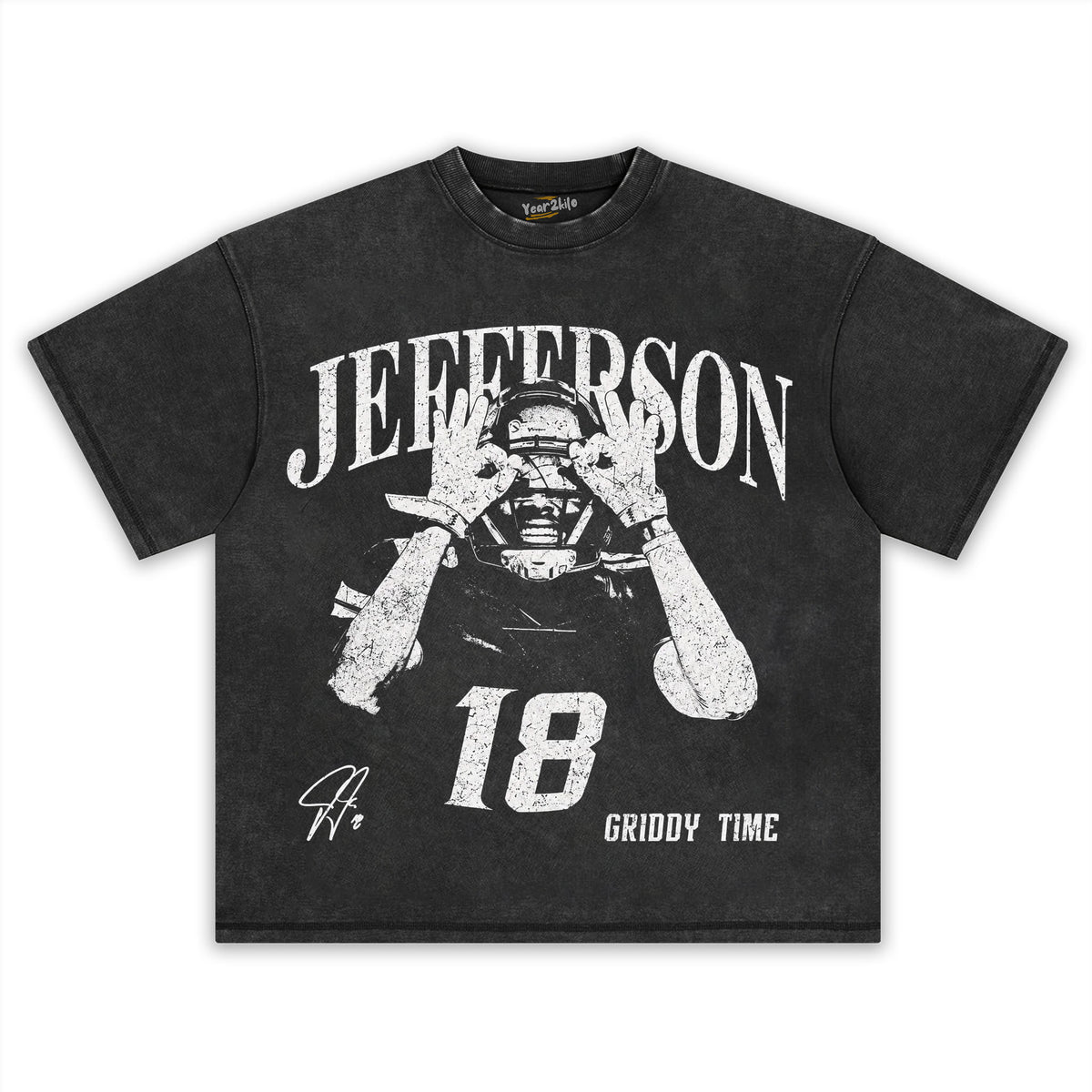 JUSTIN JEFFERSON VINTAGE TANK TOP & TEE & LONG SLEEVE & LAYERED LS & HOODIE