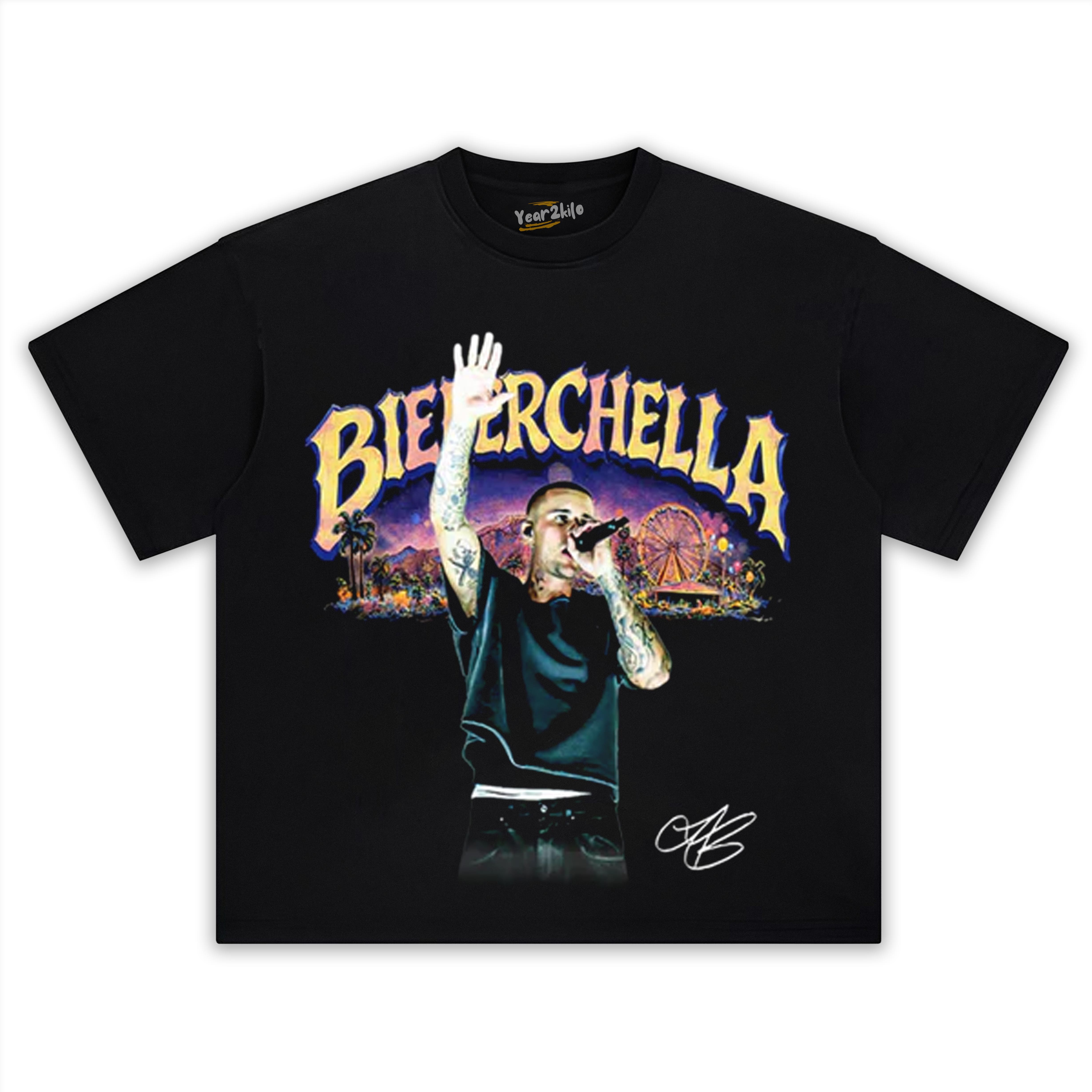 JUSTIN BIEBER - BIEBERCHELLA TEE TANK TOP & TEE & LONG SLEEVE & LAYERED LS & HOODIE