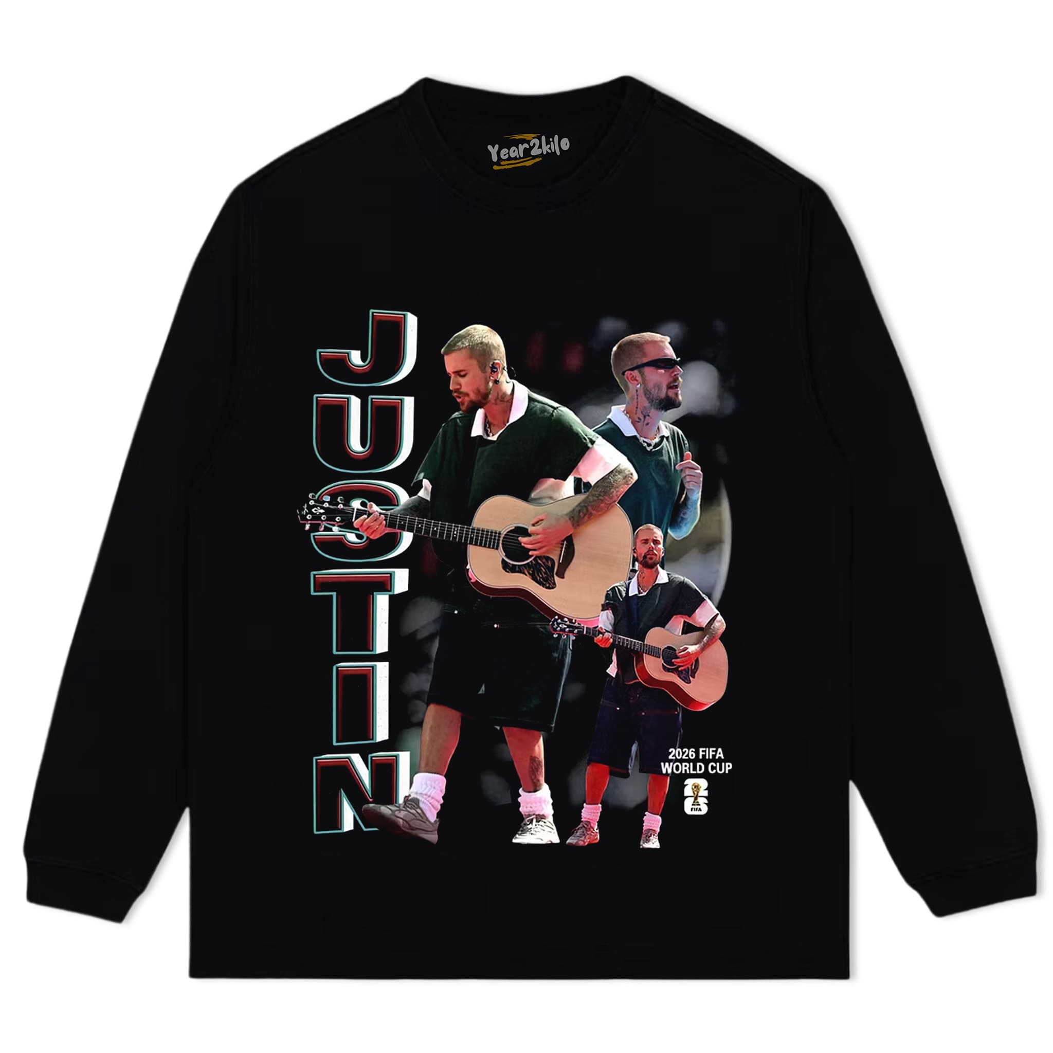 JUSTIN BIEBER 2026 FIFA WORLD CUP V3 TANK TOP & TEE & LONG SLEEVE & LAYERED LS & HOODIE