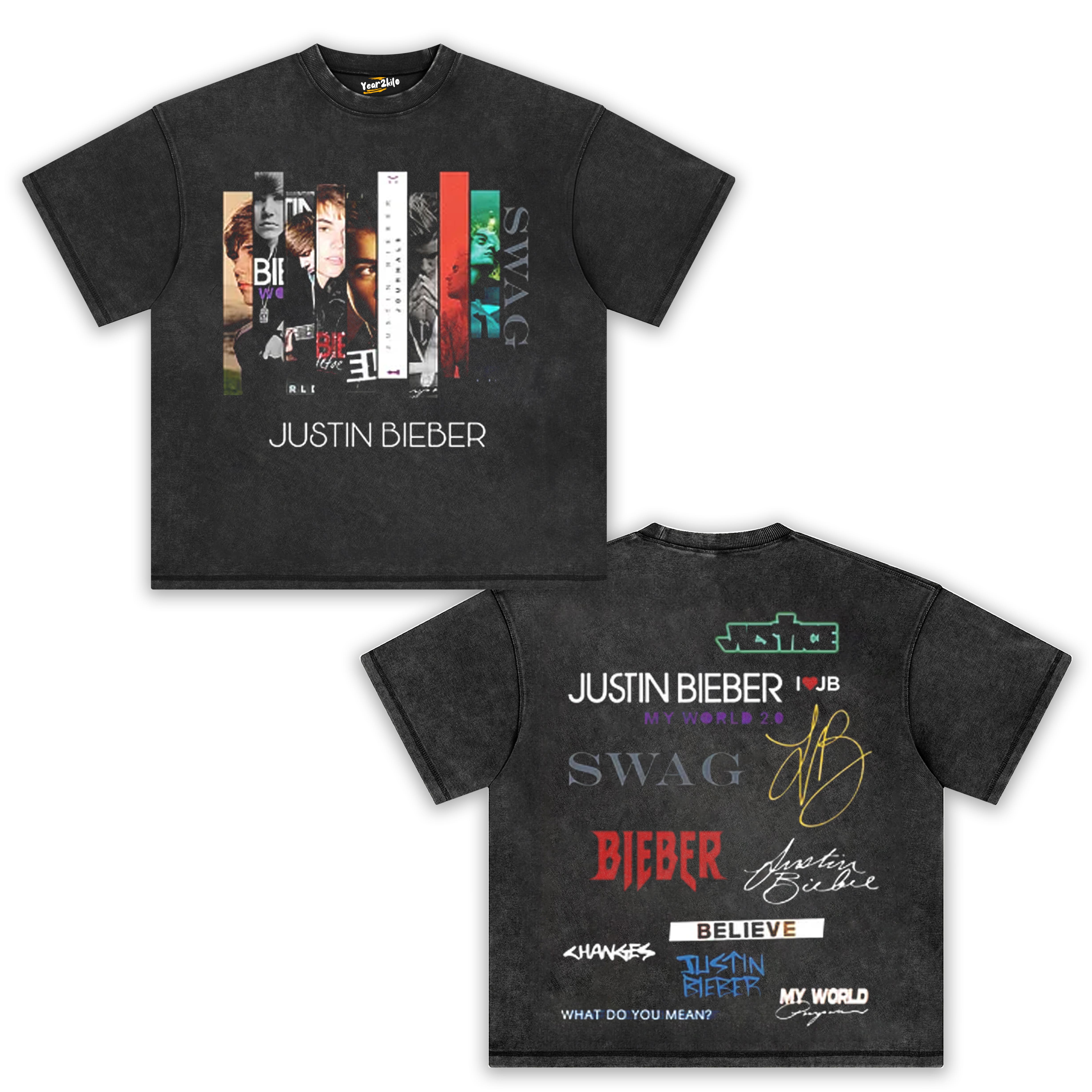JUSTIN BIEBER CATALOG V2 TANK TOP & TEE & LONG SLEEVE & LAYERED LS & HOODIE