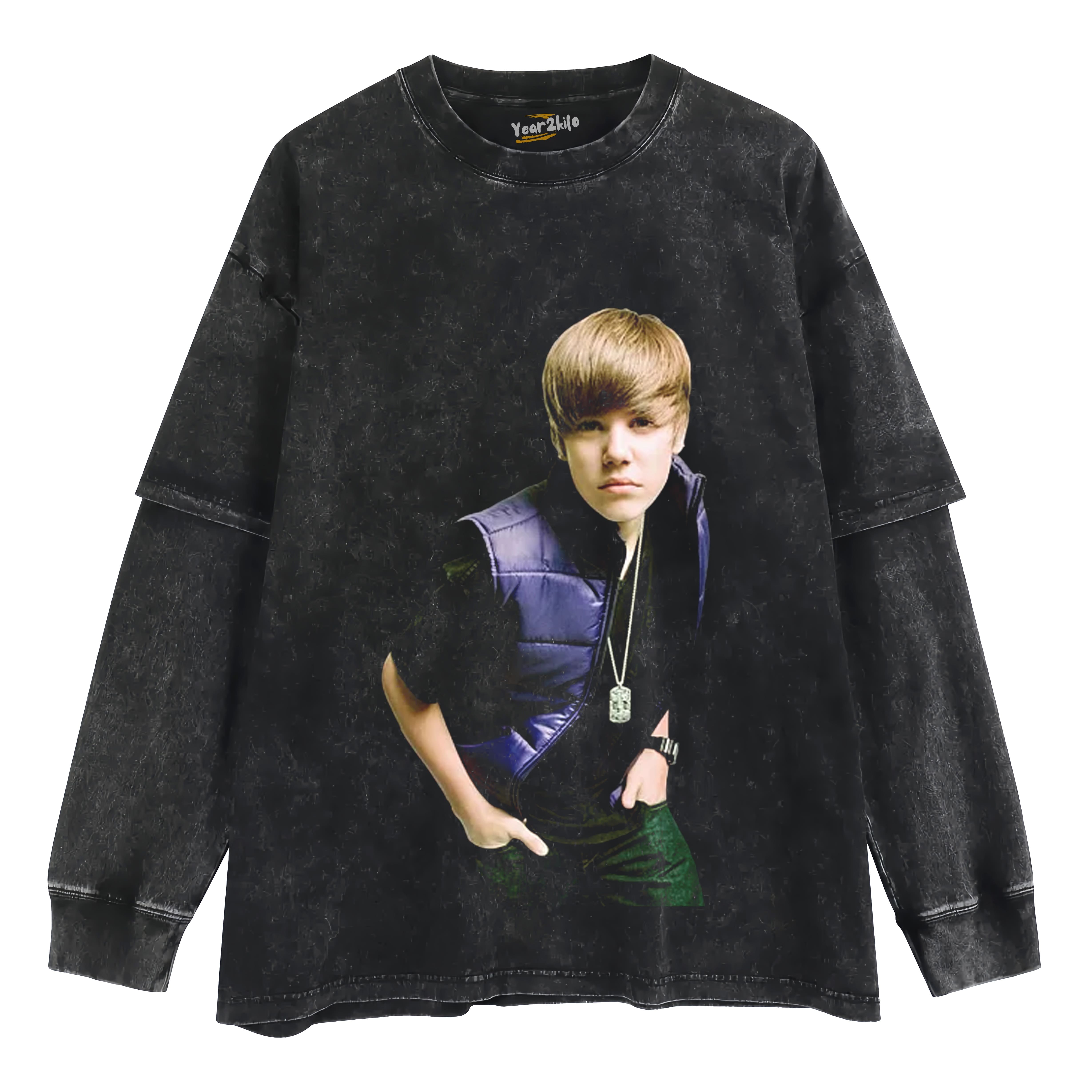 JUSTIN BIEBER MY WORLD TANK TOP & TEE & LONG SLEEVE & LAYERED LS & HOODIE