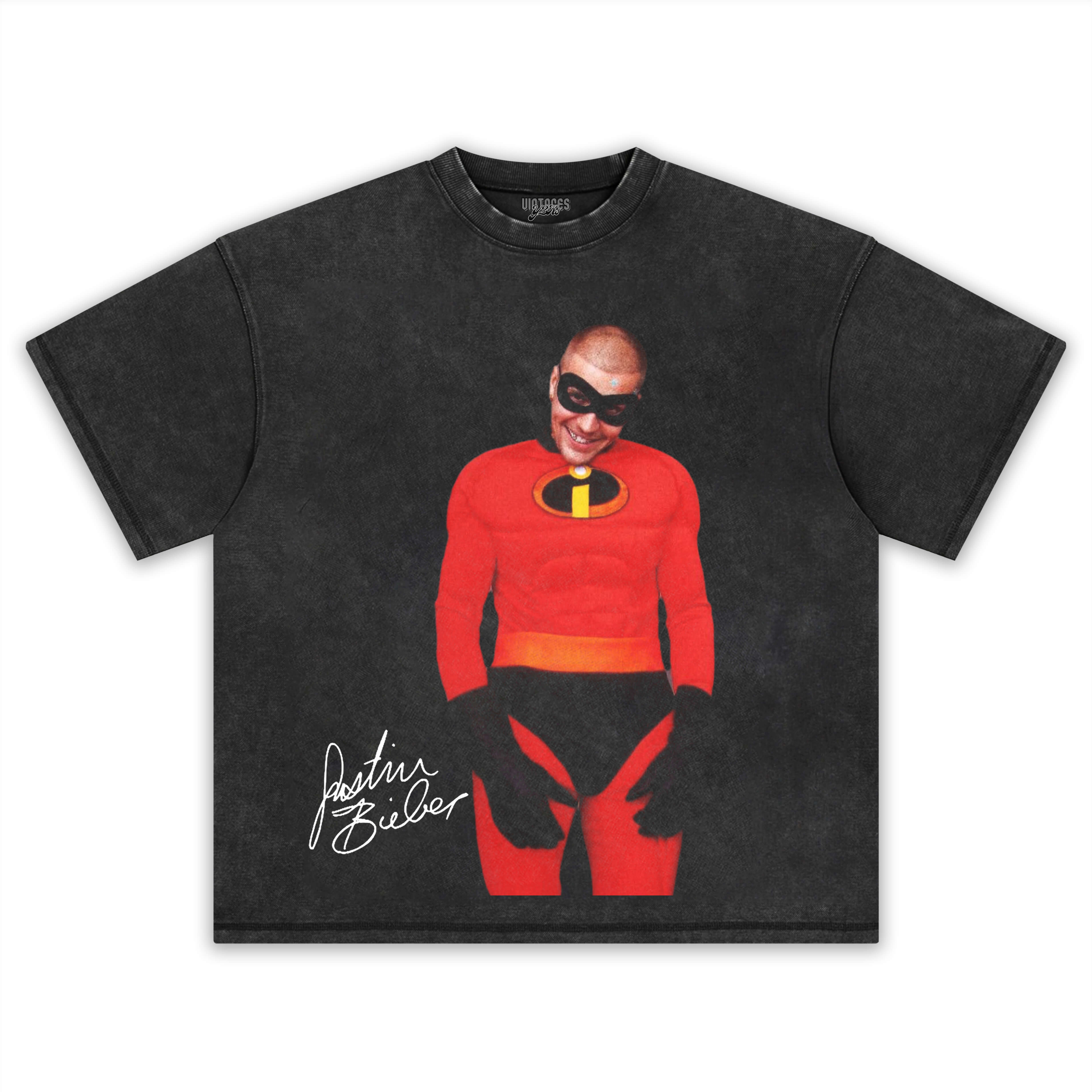 JUSTIN BIEBER & THE INCREDIBLES V3 TEE & LS & HOODIE