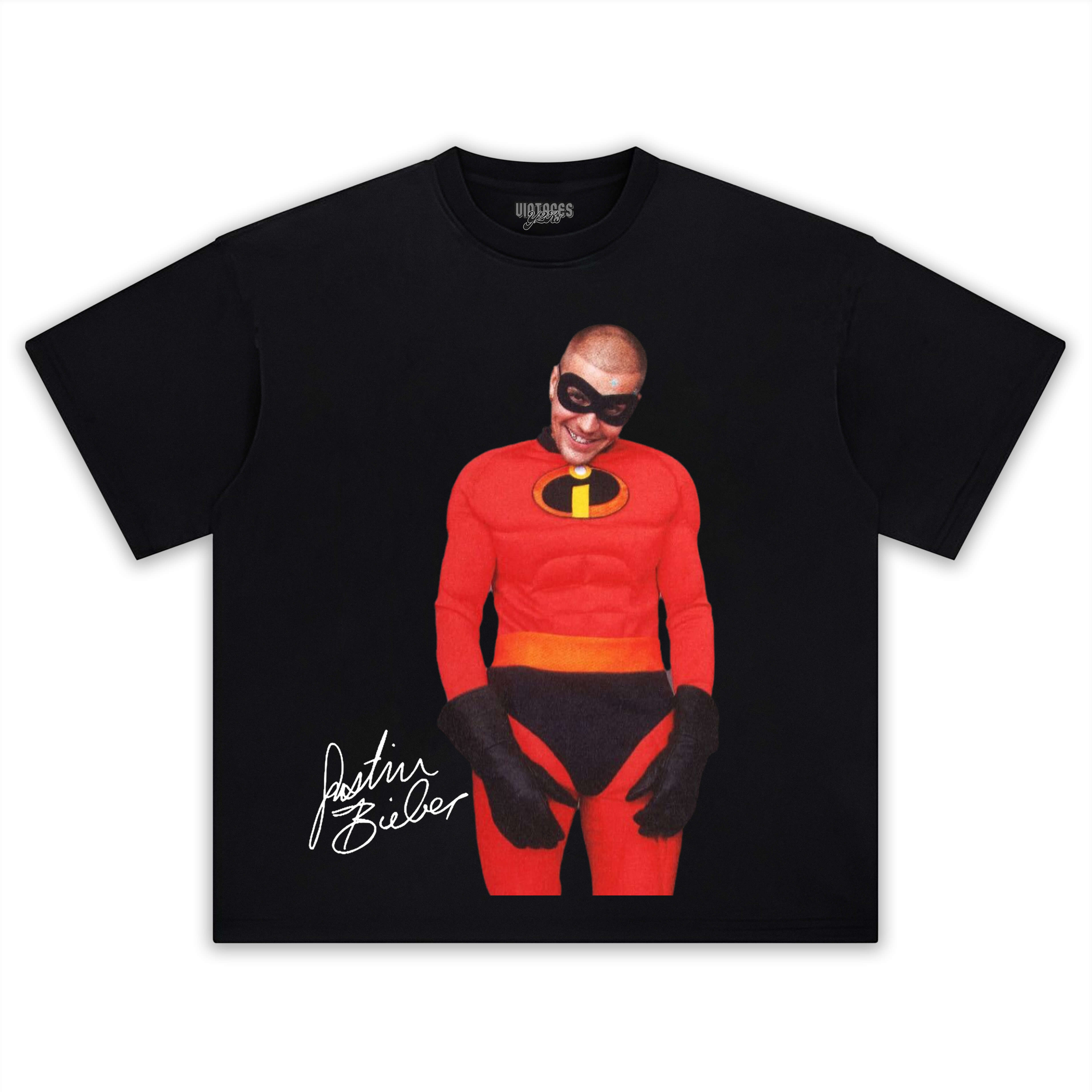 JUSTIN BIEBER & THE INCREDIBLES V3 TEE & LS & HOODIE