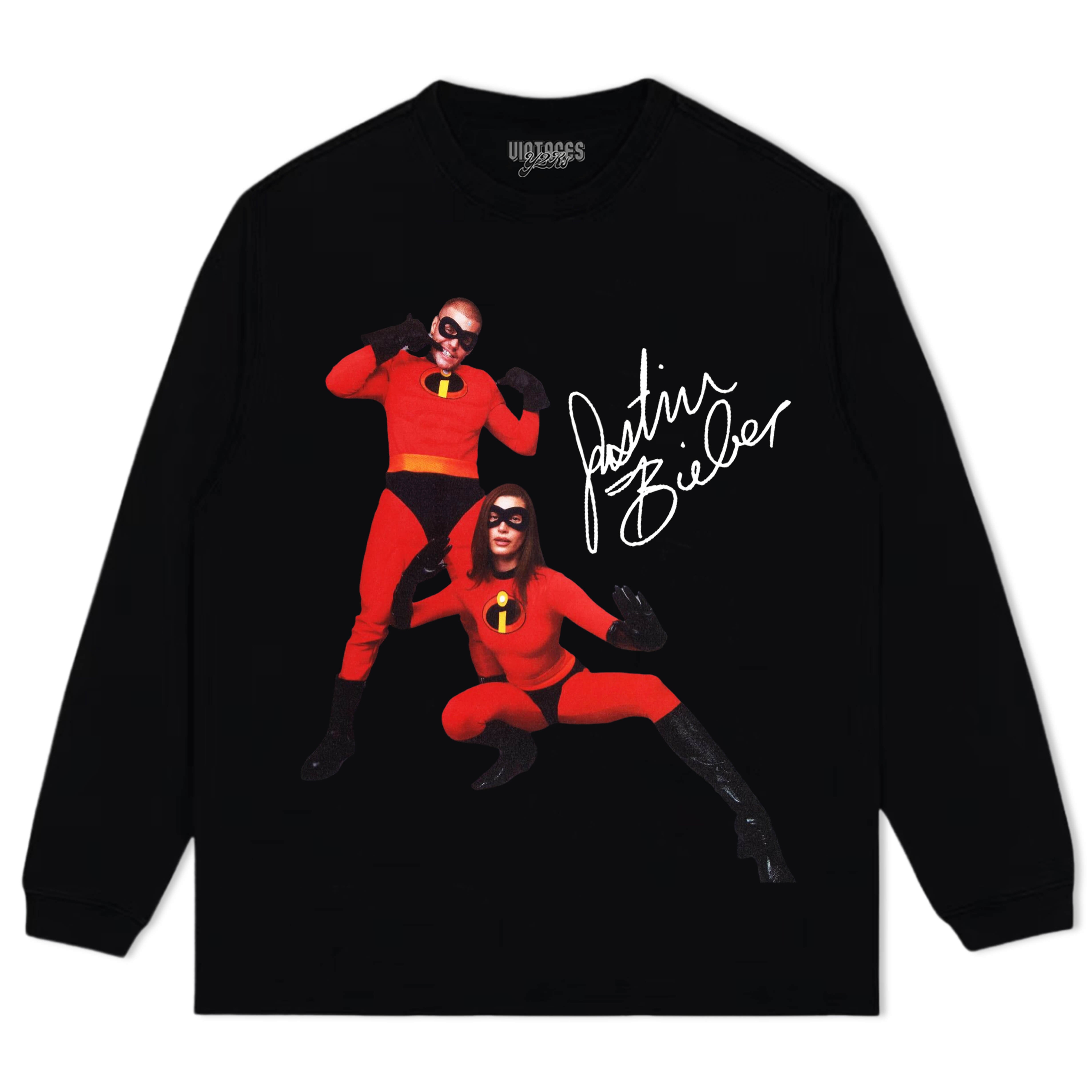 JUSTIN BIEBER & THE INCREDIBLES V4 TEE & LS & HOODIE