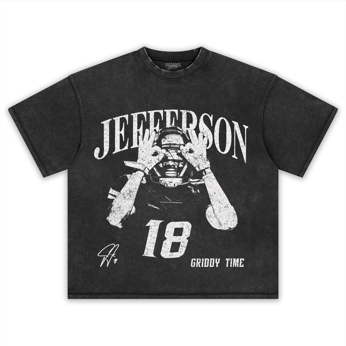JUSTIN JEFFERSON VINTAGE TANK TOP & TEE & LONG SLEEVE & LAYERED LS & HOODIE