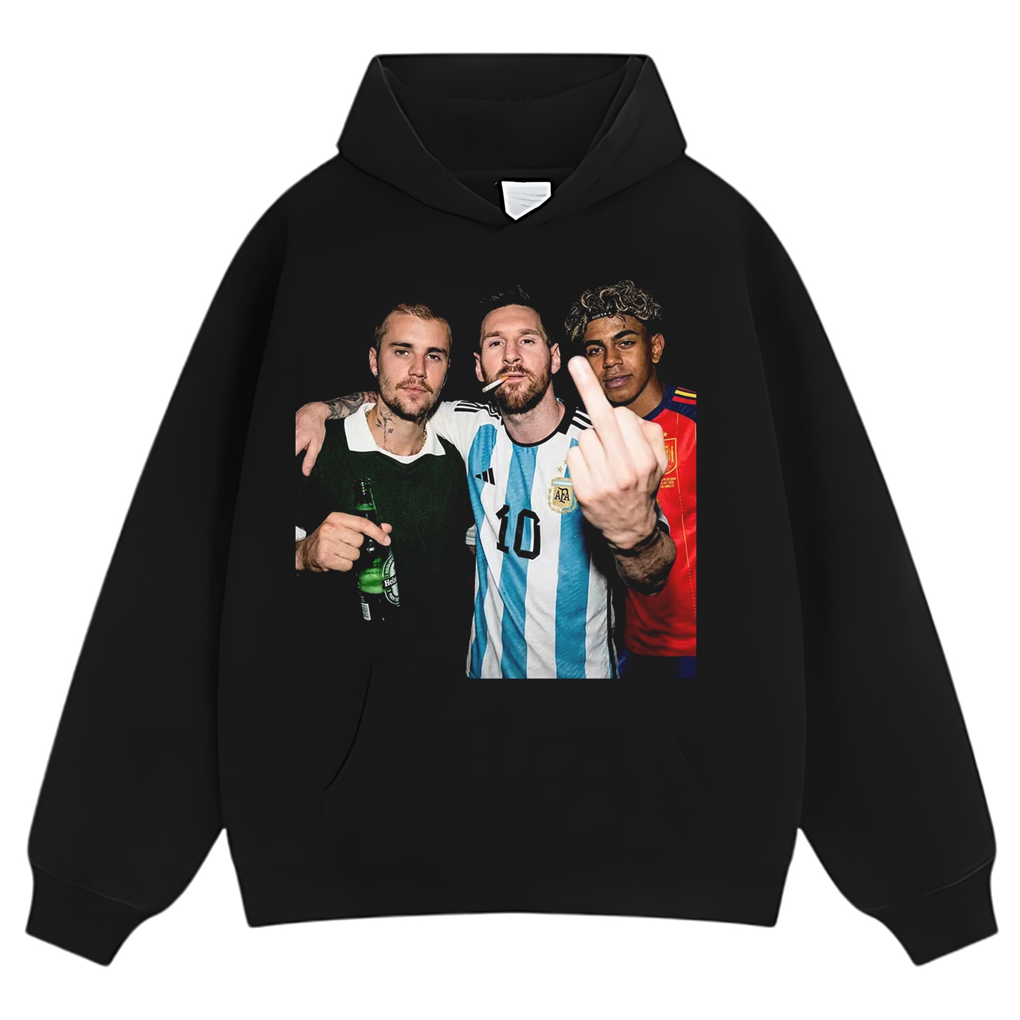 JUSTIN BIEBER & MESSI & YAMAL 2026 TANK TOP & TEE & LONG SLEEVE & LAYERED LS & HOODIE