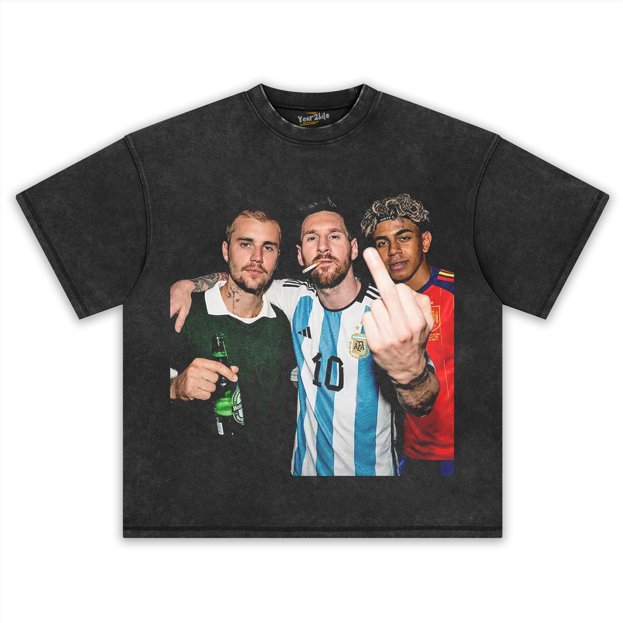 JUSTIN BIEBER & MESSI & YAMAL 2026 TANK TOP & TEE & LONG SLEEVE & LAYERED LS & HOODIE