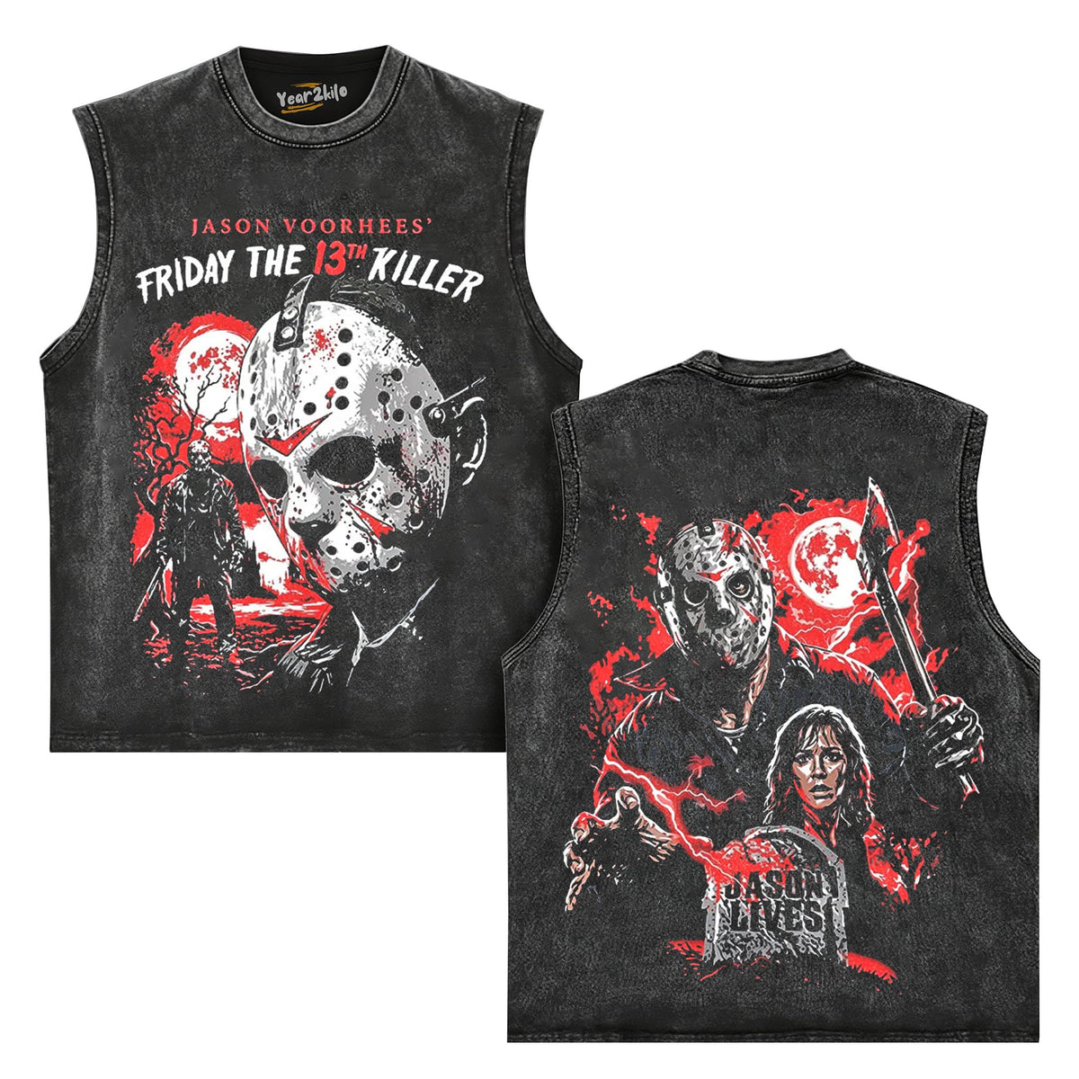 JASON VOORHEES A2 TANK TOP & TEE