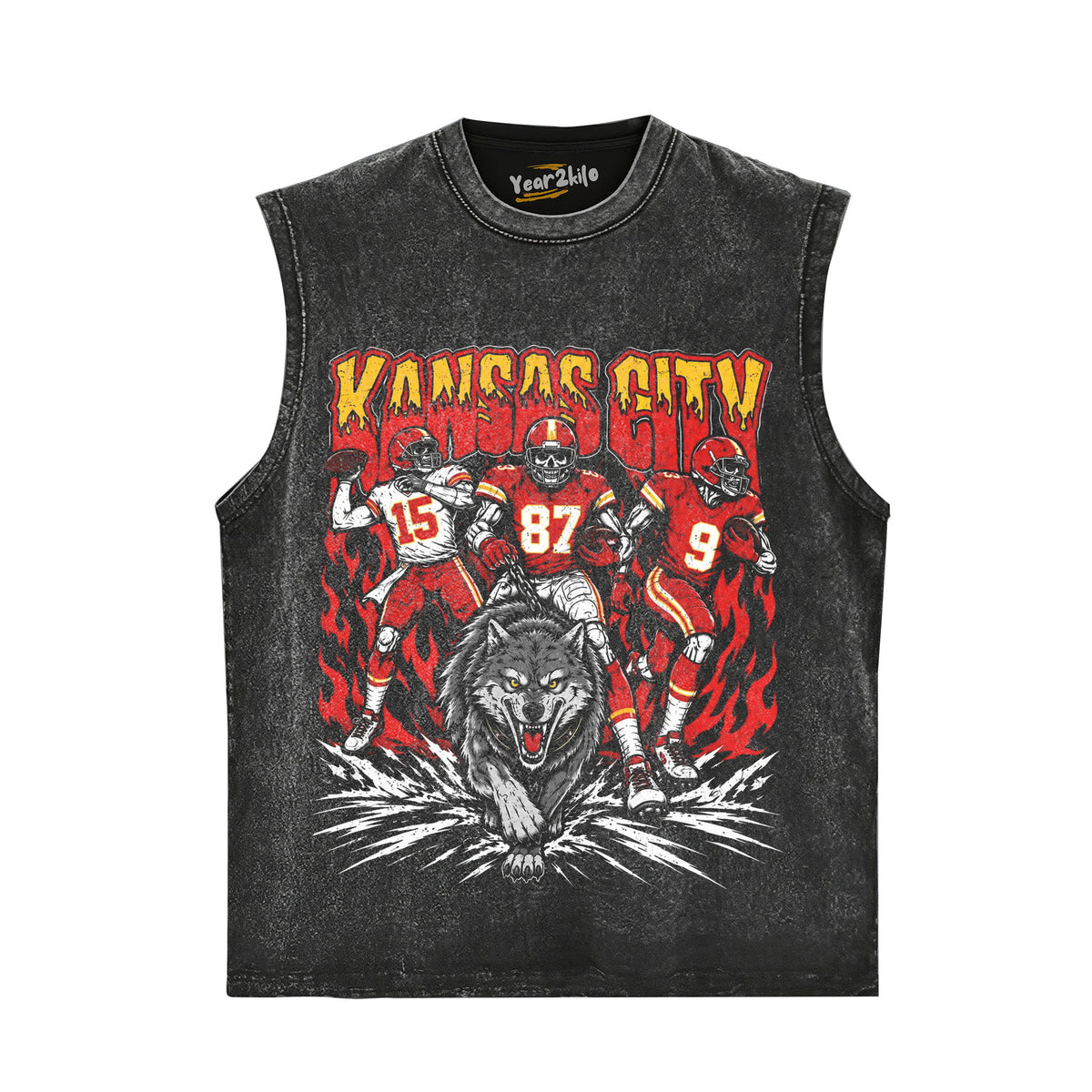 KANSAS CITY CHIEFS TANK TOP & TEE & LONG SLEEVE & LAYERED LS & HOODIE