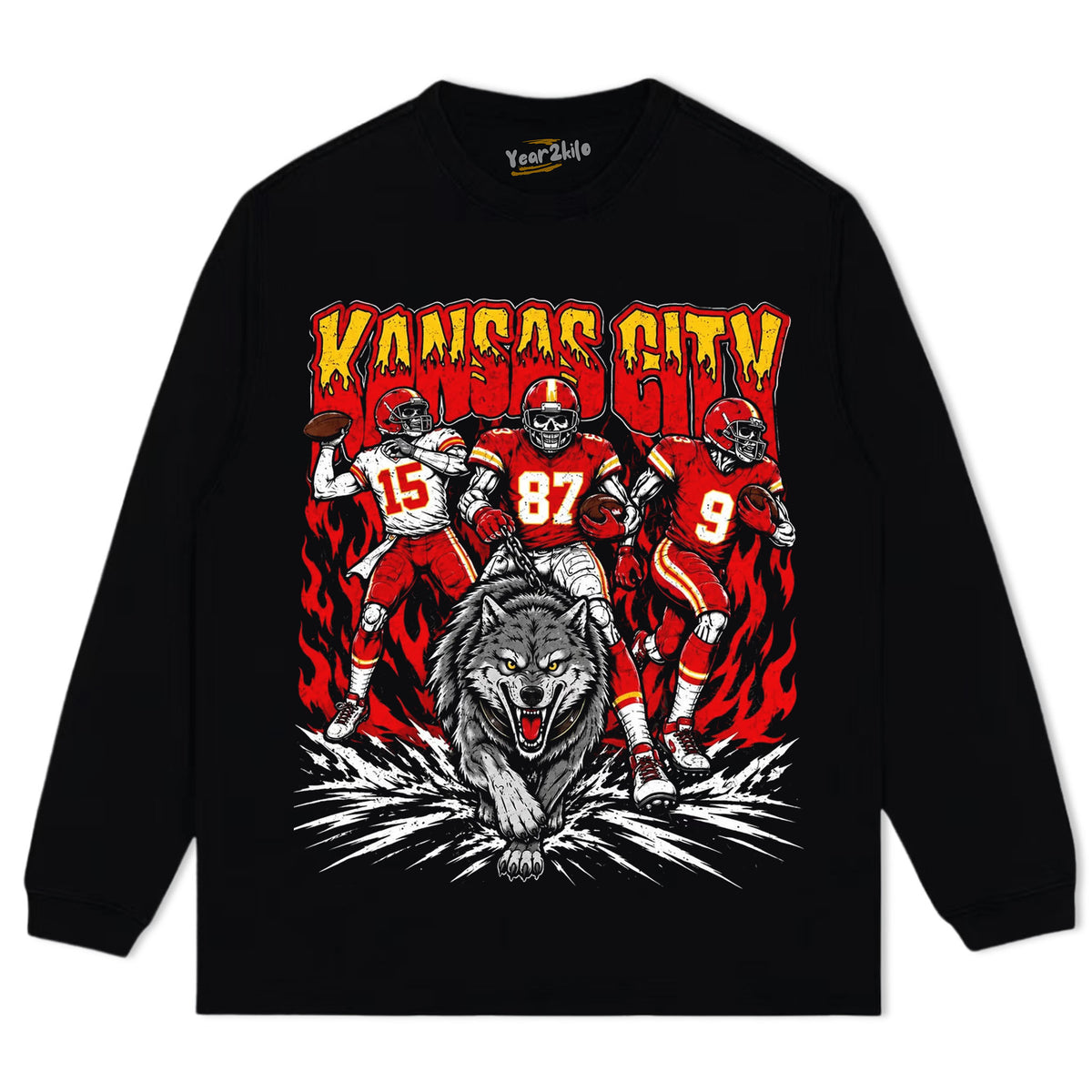 KANSAS CITY CHIEFS TANK TOP & TEE & LONG SLEEVE & LAYERED LS & HOODIE