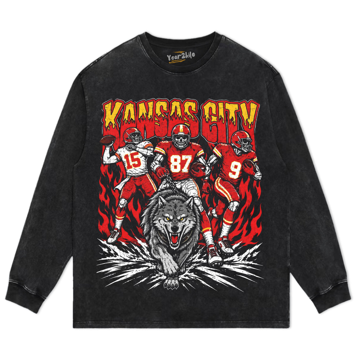 KANSAS CITY CHIEFS TANK TOP & TEE & LONG SLEEVE & LAYERED LS & HOODIE