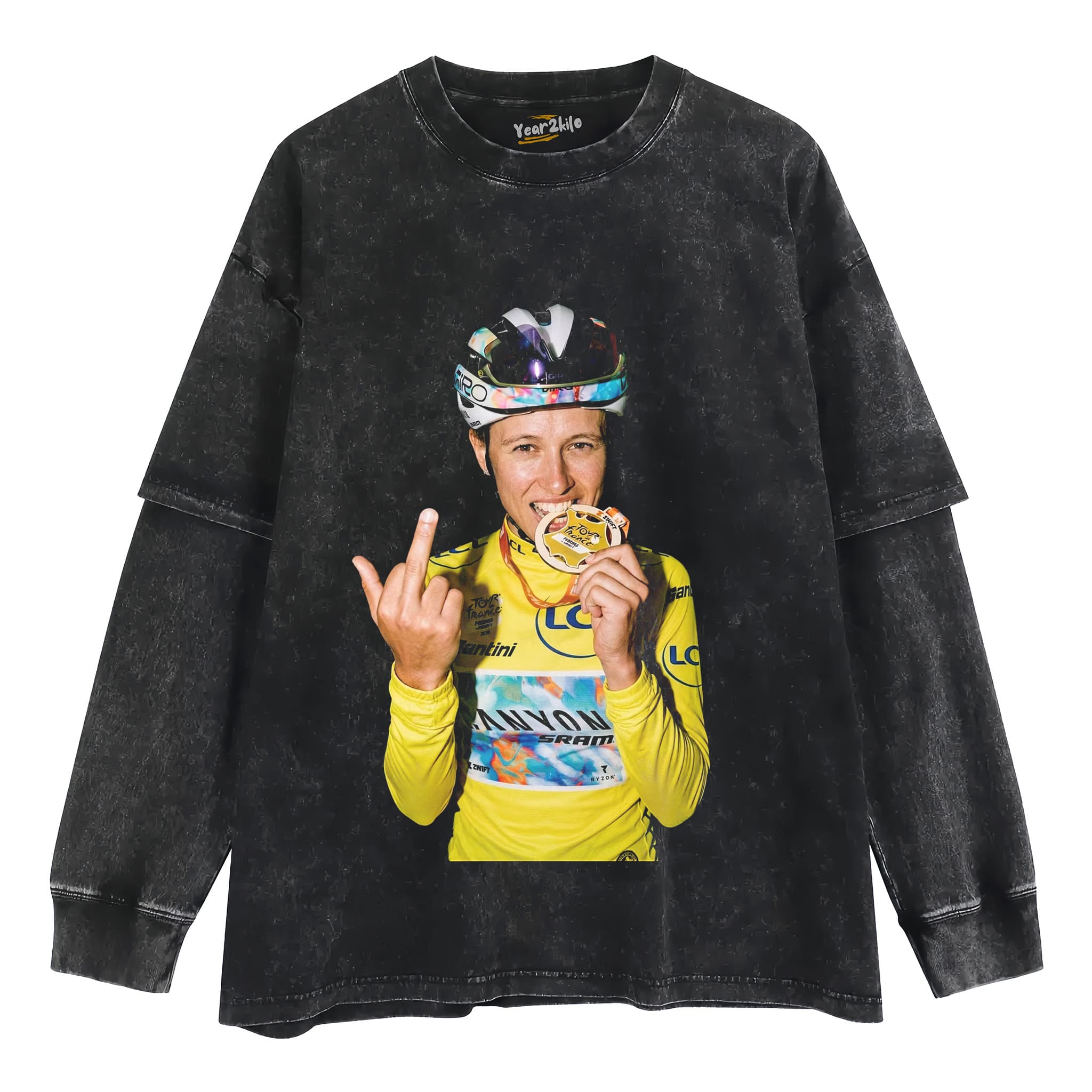 KASIA NIEWIADOMA TOUR DE FRANCE WOMEN 2026 V2 TANK TOP & TEE & LONG SLEEVE & LAYERED LS & HOODIE