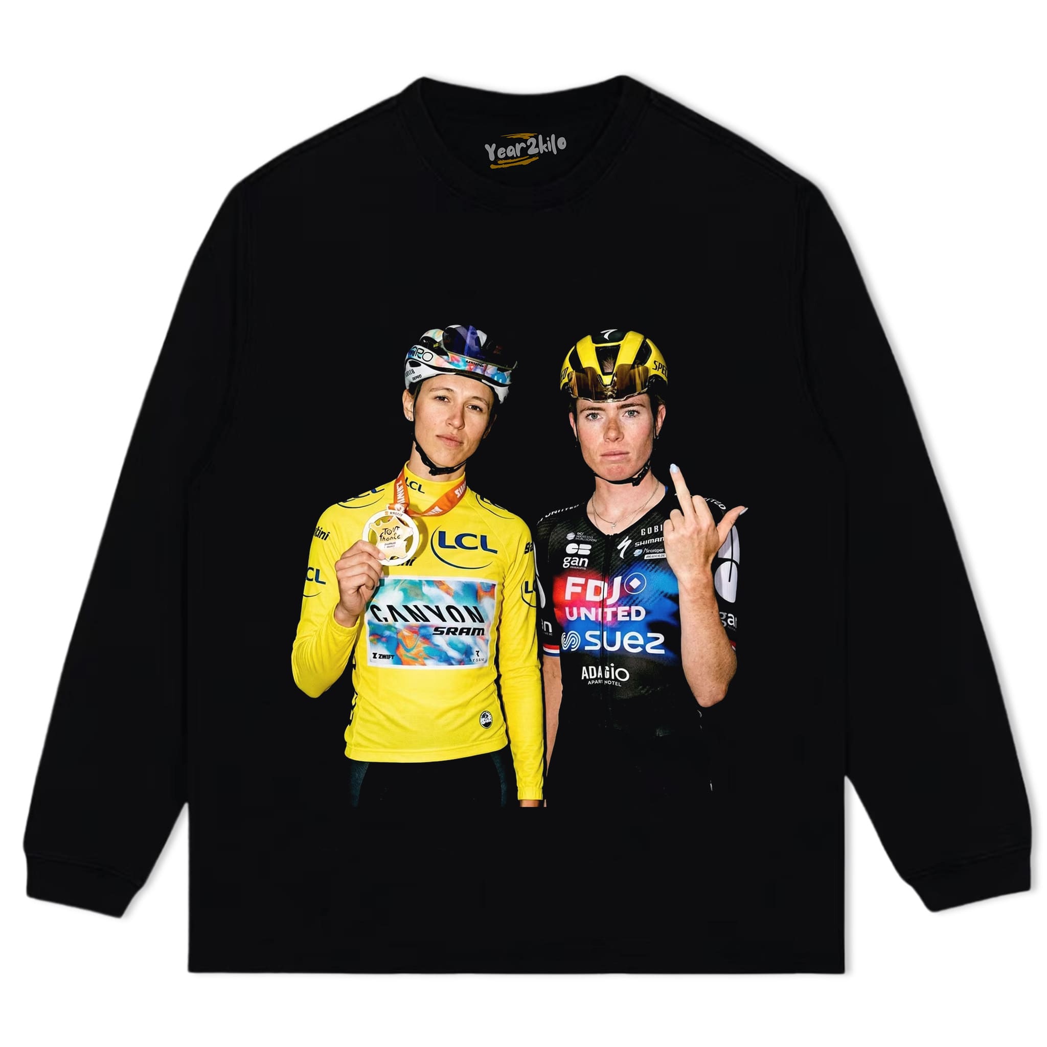 KASIA NIEWIADOMA TOUR DE FRANCE WOMEN 2026 V5 TANK TOP & TEE & LONG SLEEVE & LAYERED LS & HOODIE