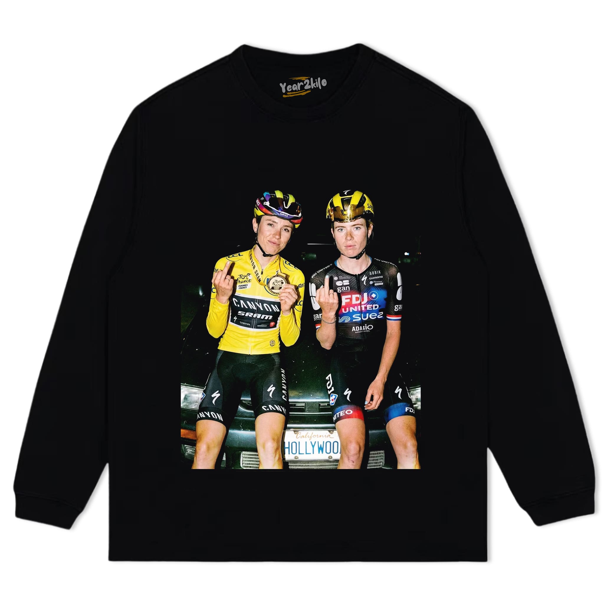 KASIA NIEWIADOMA TOUR DE FRANCE WOMEN 2026 V6 TANK TOP & TEE & LONG SLEEVE & LAYERED LS & HOODIE