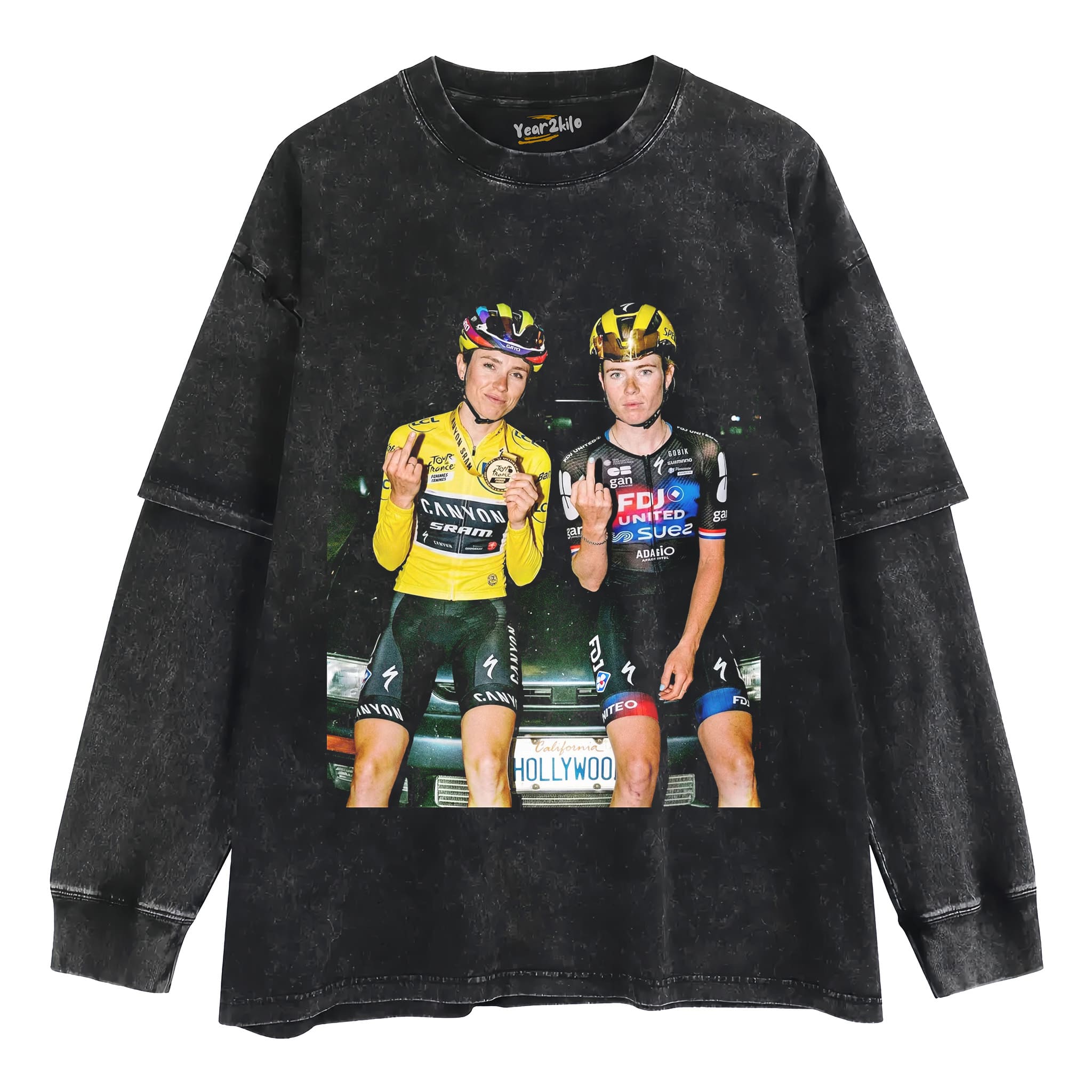 KASIA NIEWIADOMA TOUR DE FRANCE WOMEN 2026 V6 TANK TOP & TEE & LONG SLEEVE & LAYERED LS & HOODIE