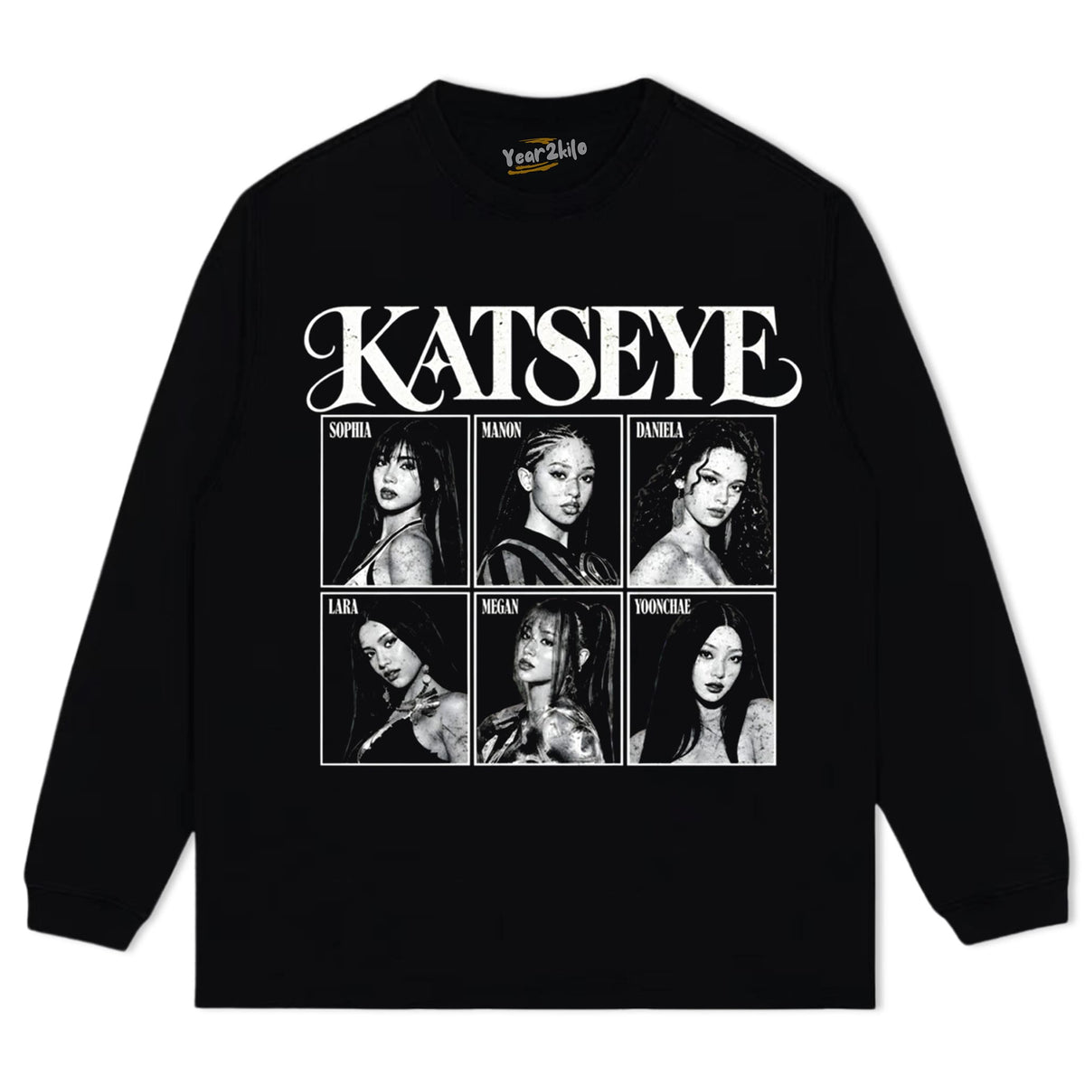 KATSEYEE KPOP MUSIC BAND TANK TOP & TEE & LONG SLEEVE & LAYERED LS & HOODIE