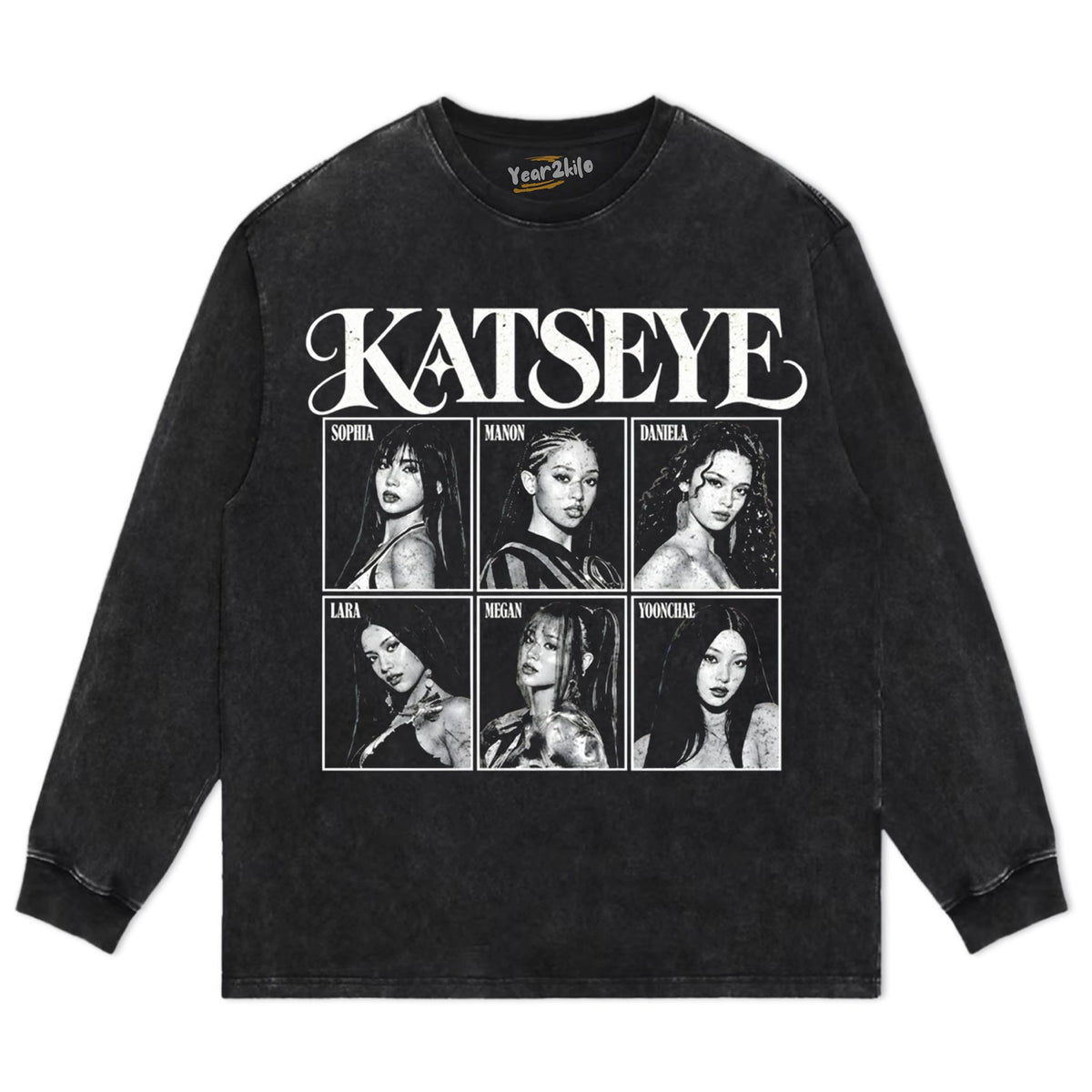 KATSEYEE KPOP MUSIC BAND TANK TOP & TEE & LONG SLEEVE & LAYERED LS & HOODIE