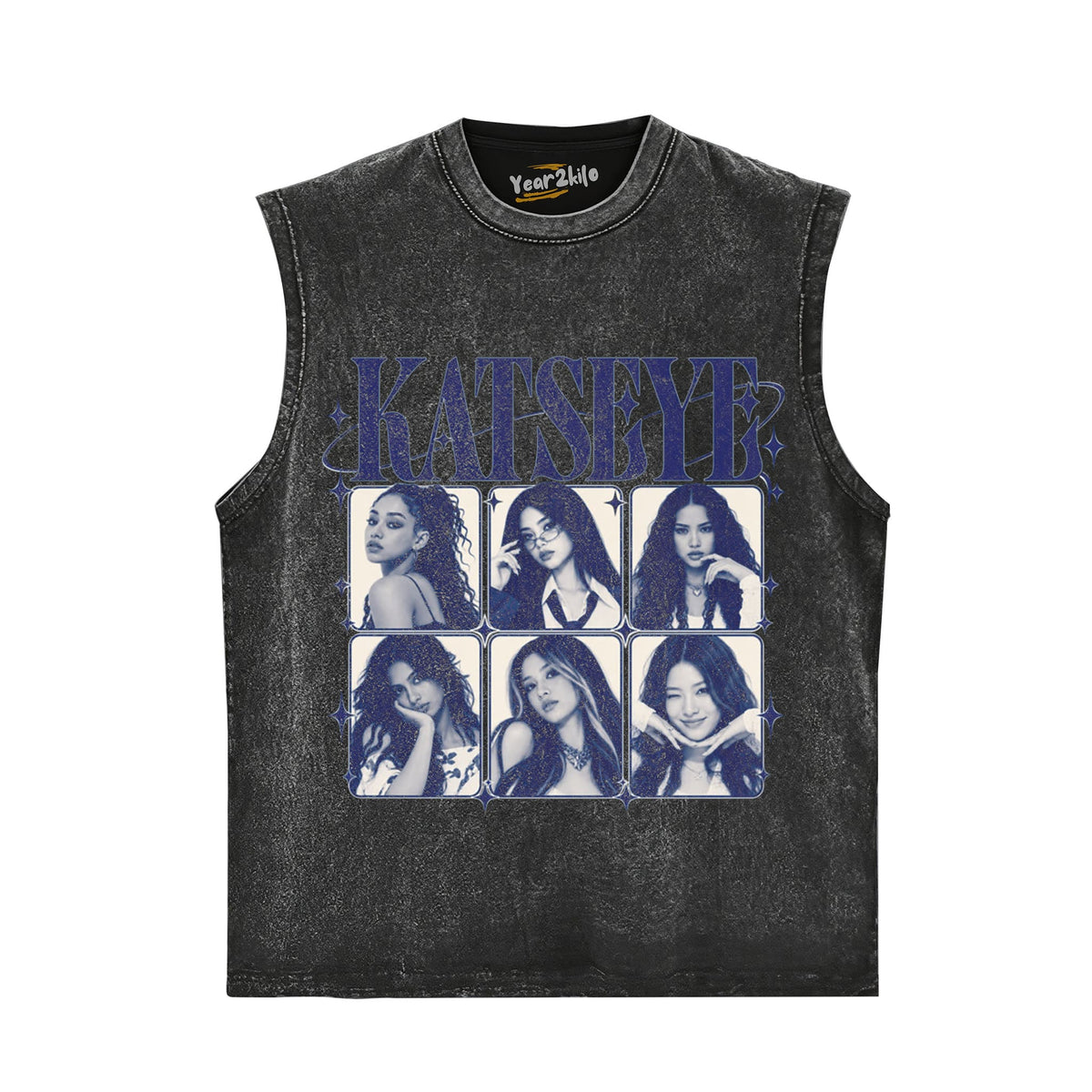 KATSEYE MEMBERS VINTAGE 90S BOOTLEG RETRO POP MUSIC TANK TOP & TEE & LONG SLEEVE & LAYERED LS & HOODIE