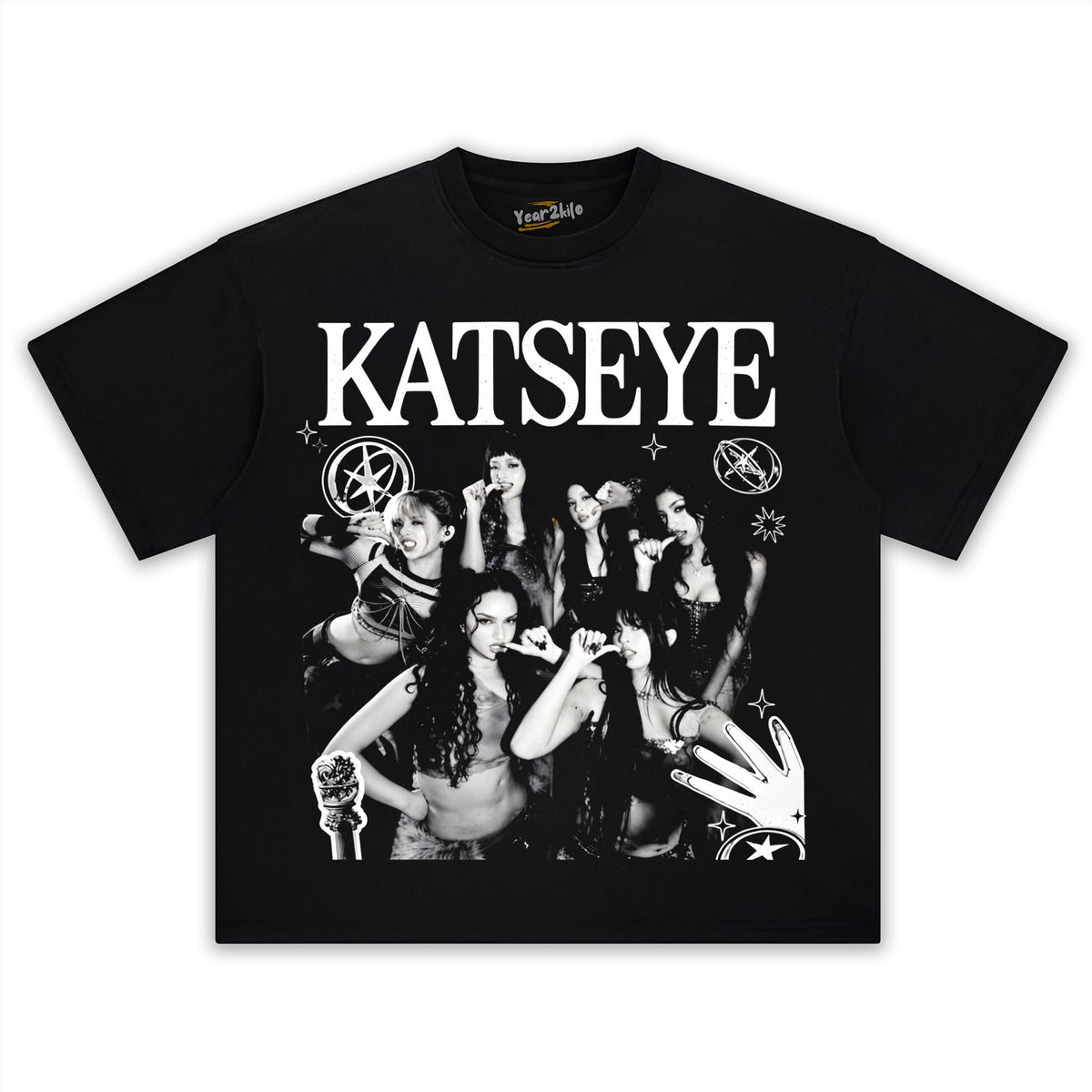 KATSEYE MUSIC BAND V2 TANK TOP & TEE & LONG SLEEVE & LAYERED LS & HOODIE