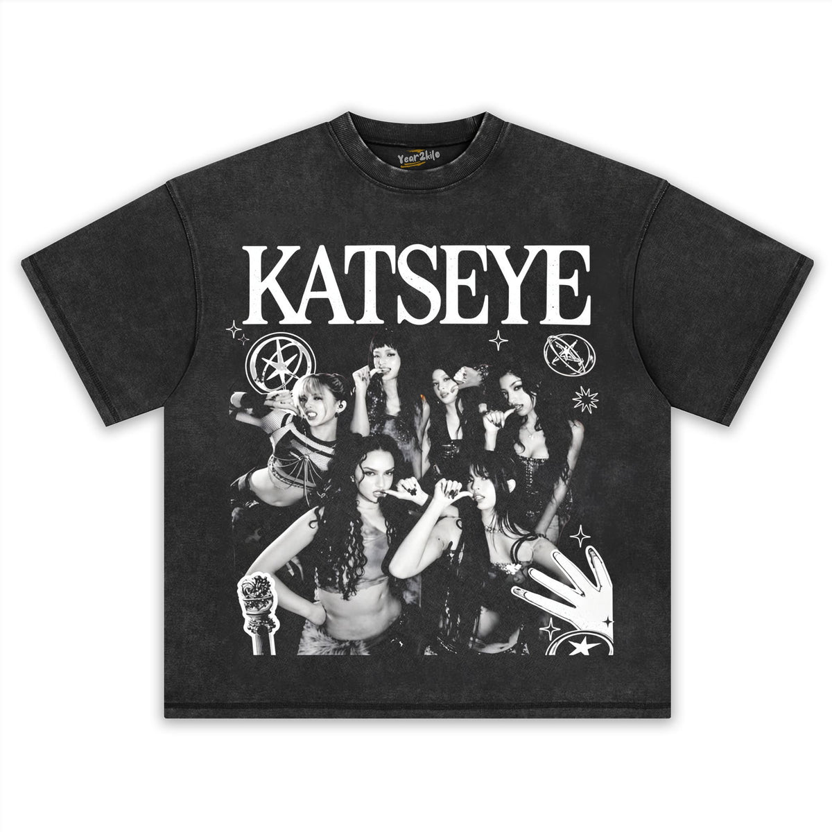 KATSEYE MUSIC BAND V2 TANK TOP & TEE & LONG SLEEVE & LAYERED LS & HOODIE