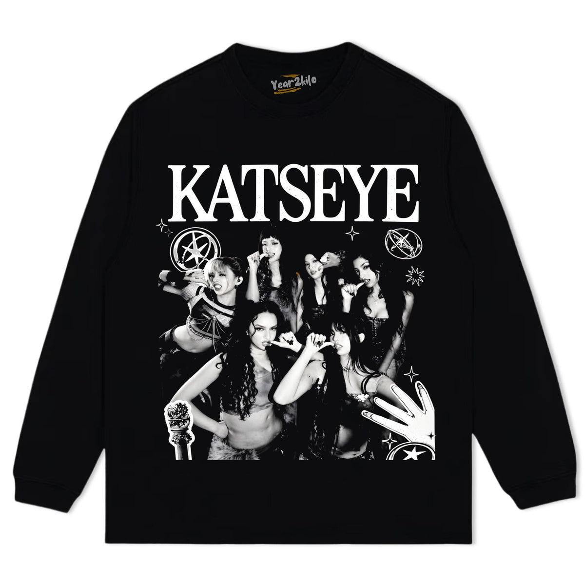 KATSEYE MUSIC BAND V2 TANK TOP & TEE & LONG SLEEVE & LAYERED LS & HOODIE