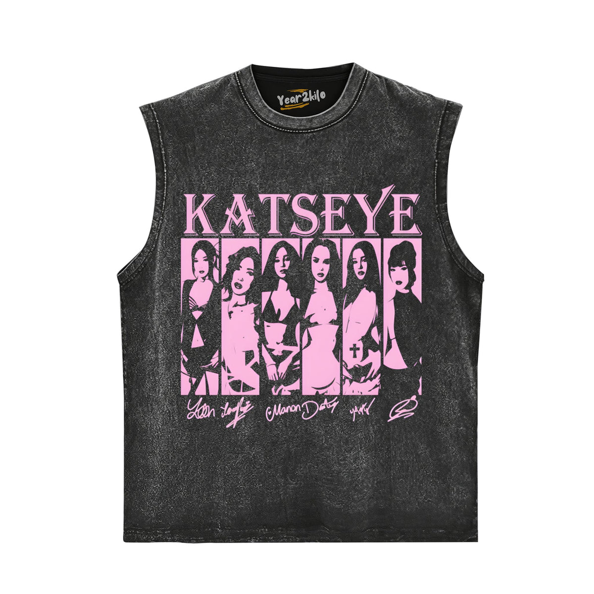 KATSEYE MUSIC BAND V3 TANK TOP & TEE & LONG SLEEVE & LAYERED LS & HOODIE